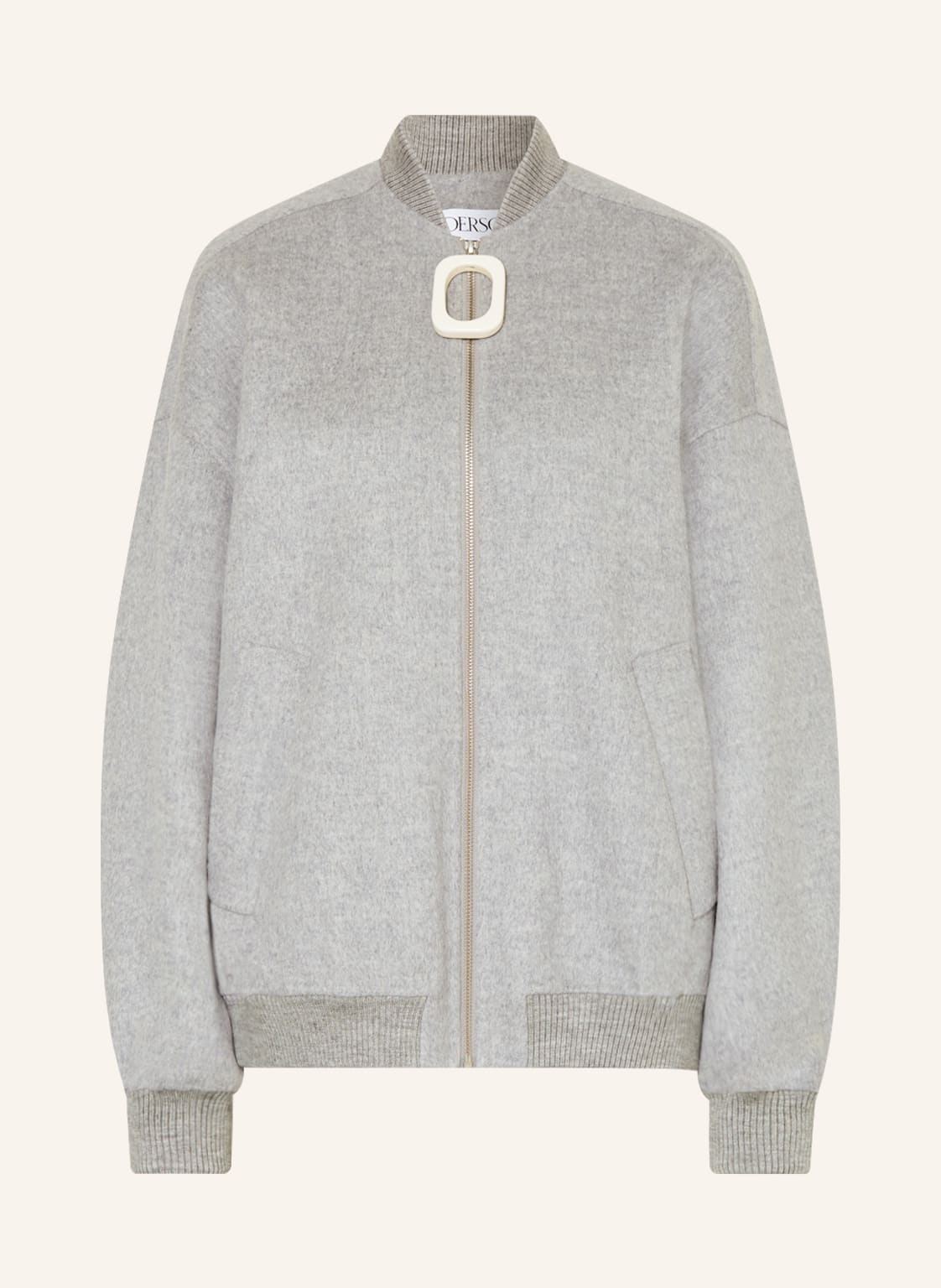 Image of Jw Anderson Oversized-Blouson grau