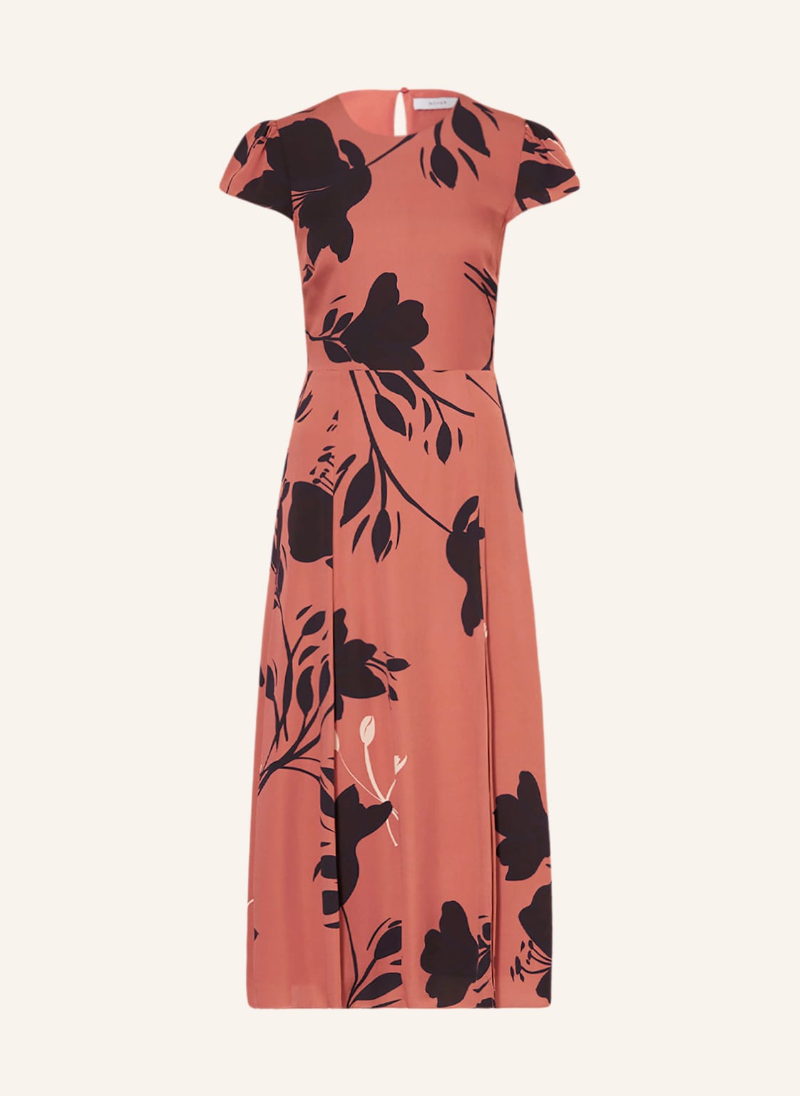 Image of Reiss Kleid Floella Mit Cut-Out rot