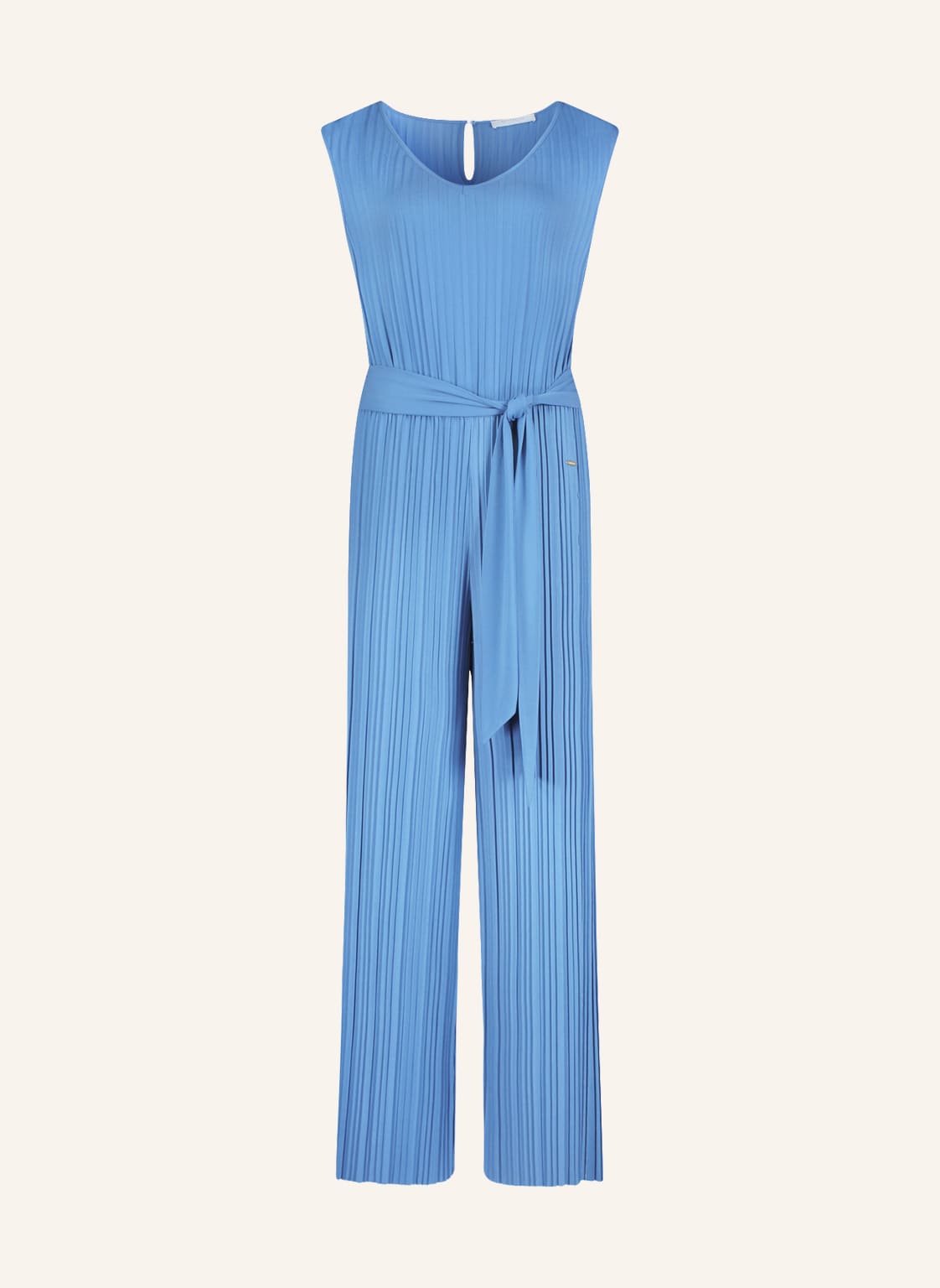 Image of Betty&Co Plissee-Jumpsuit blau