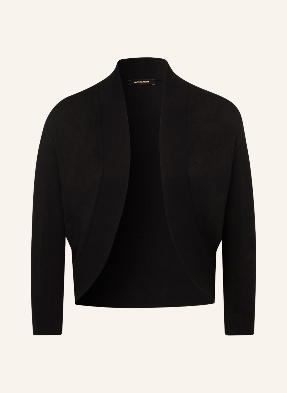 Image of More & More Strickhülle Mit 3/4-Arm schwarz