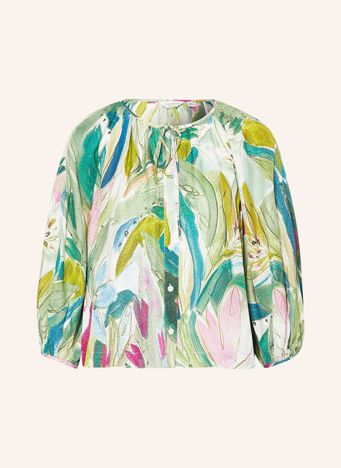 Image of Ted Baker Bluse Karisah Mit 3/4-Arm gruen