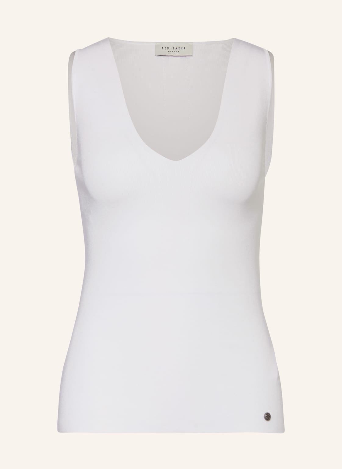 Image of Ted Baker Stricktop Sarhaa weiss