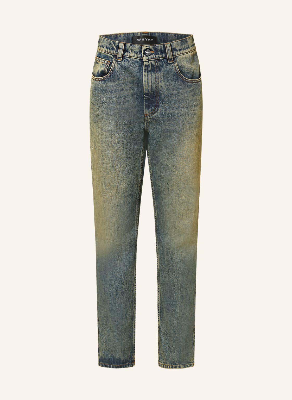 Image of Whyat Straight Jeans blau