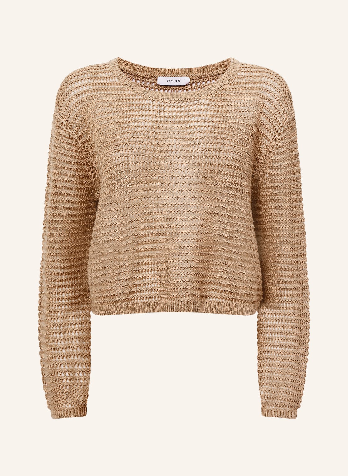 Image of Reiss Pullover Avril Mit Leinen braun