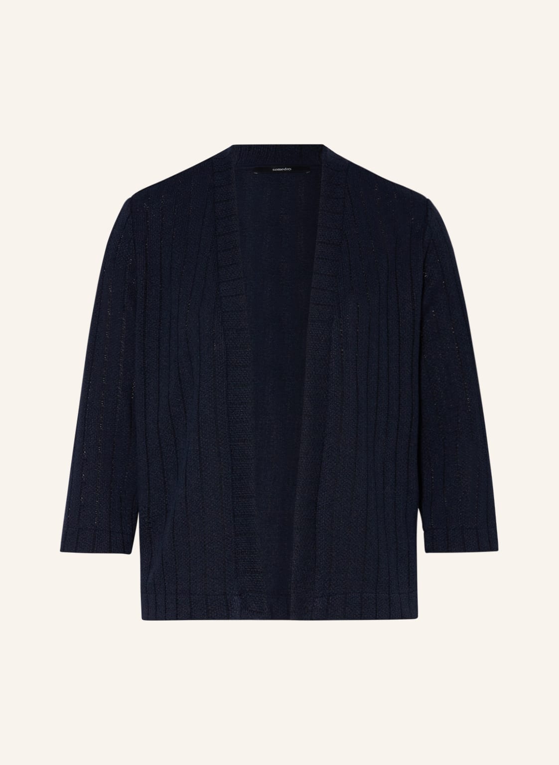 Image of Someday Strickhülle Kerica Mit 3/4-Arm blau