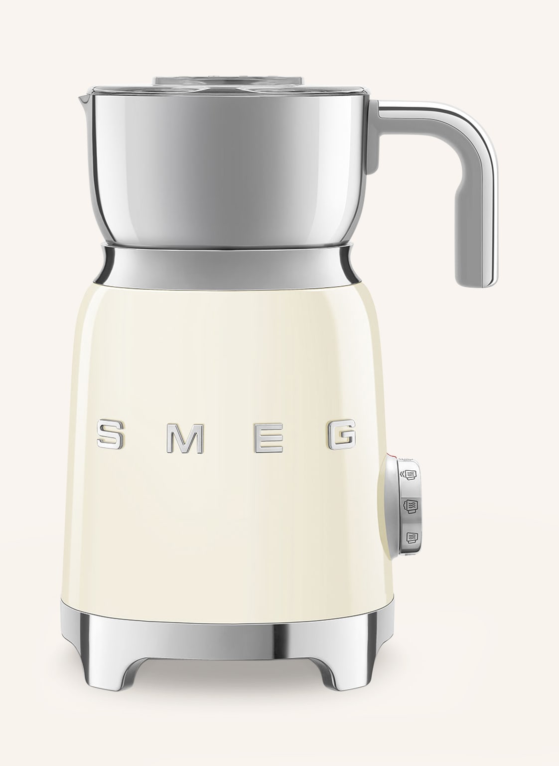 Image of Smeg Elektrischer Milchaufschäumer mff11 beige