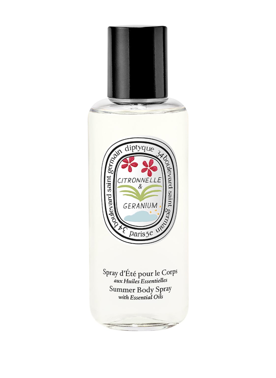 Image of Diptyque Citronelle & Geranium Summer Body Spray 100 ml