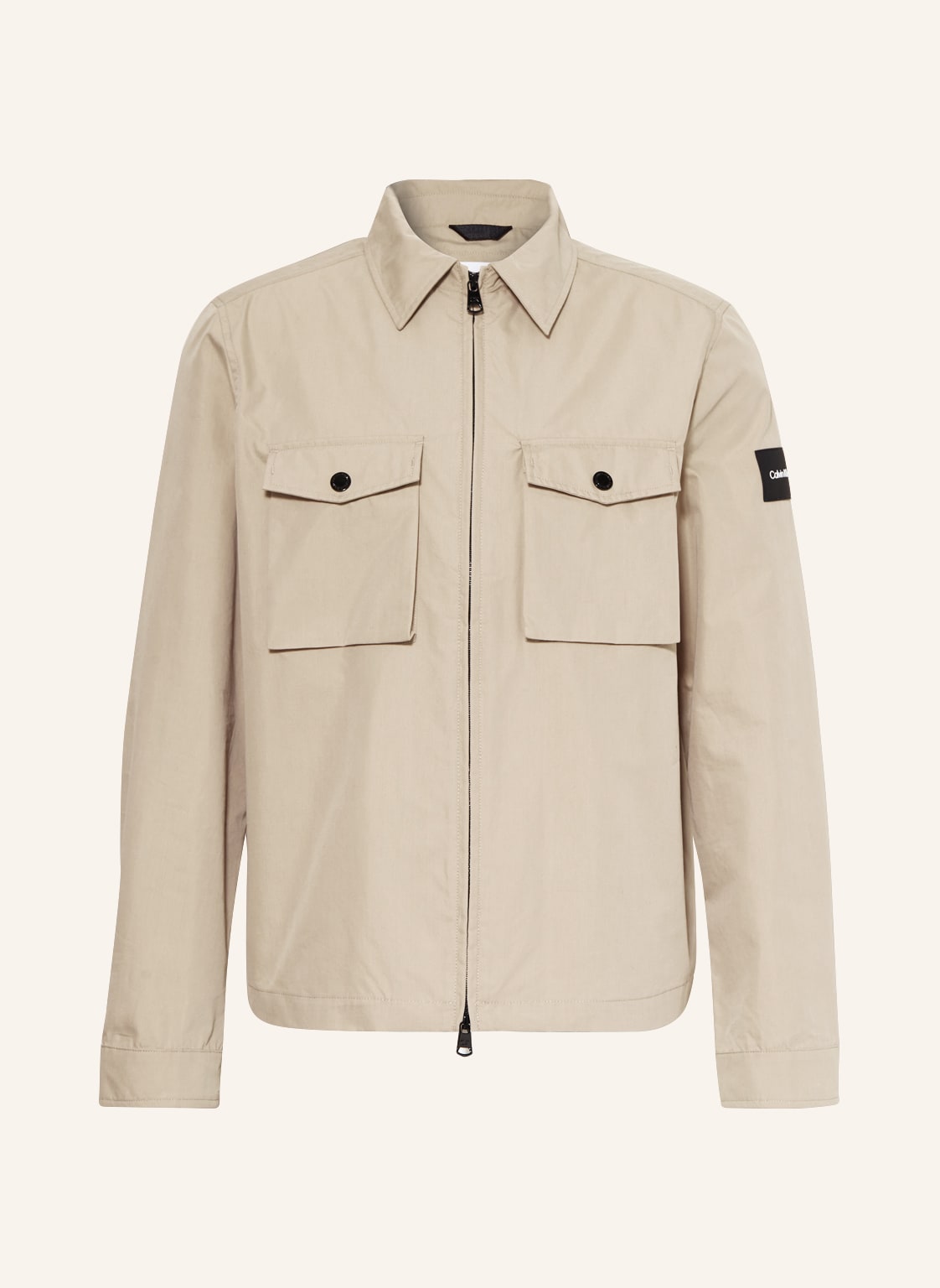 Image of Calvin Klein Overjacket beige