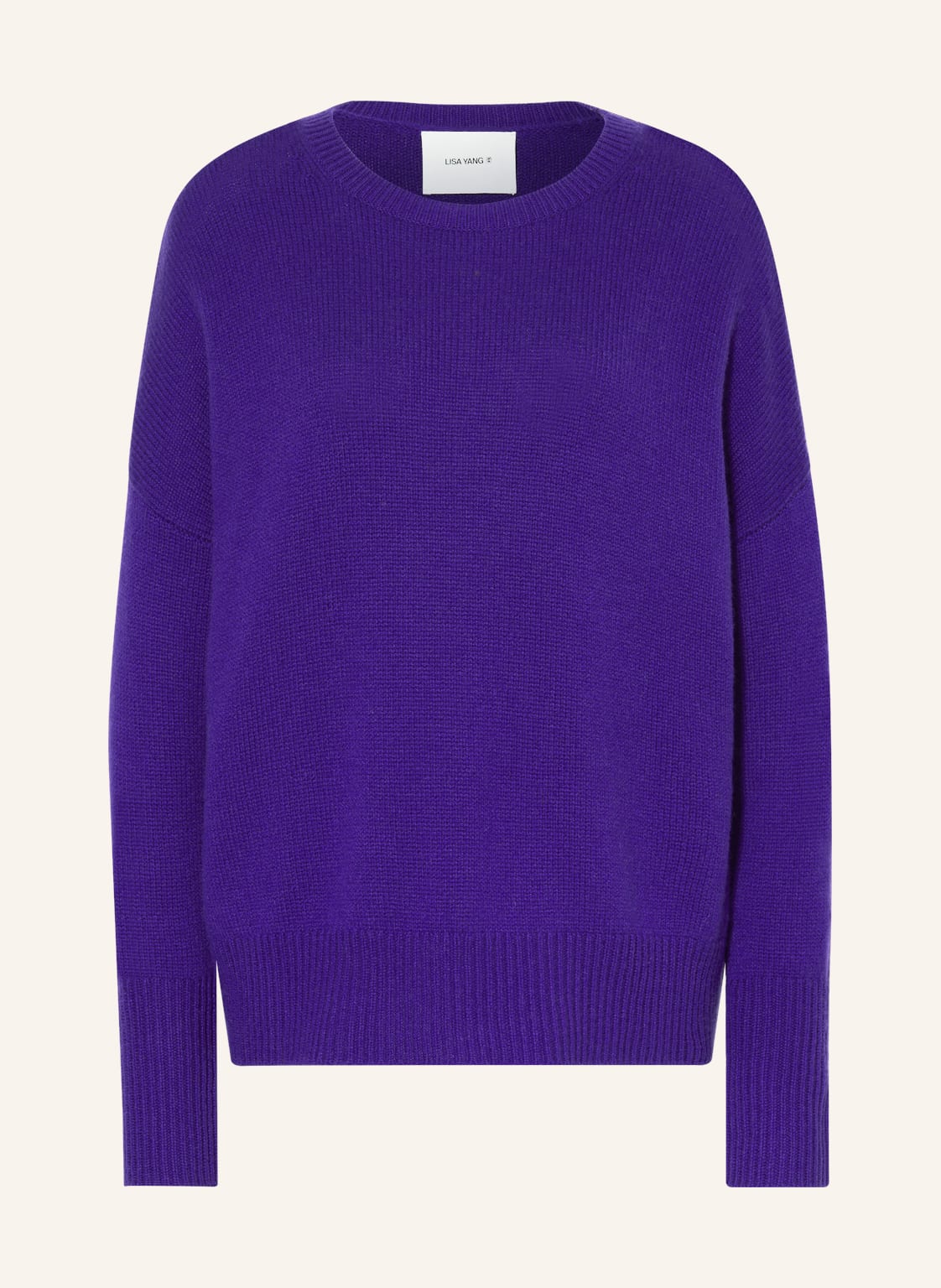 Image of Lisa Yang Cashmere-Pullover Mila violett
