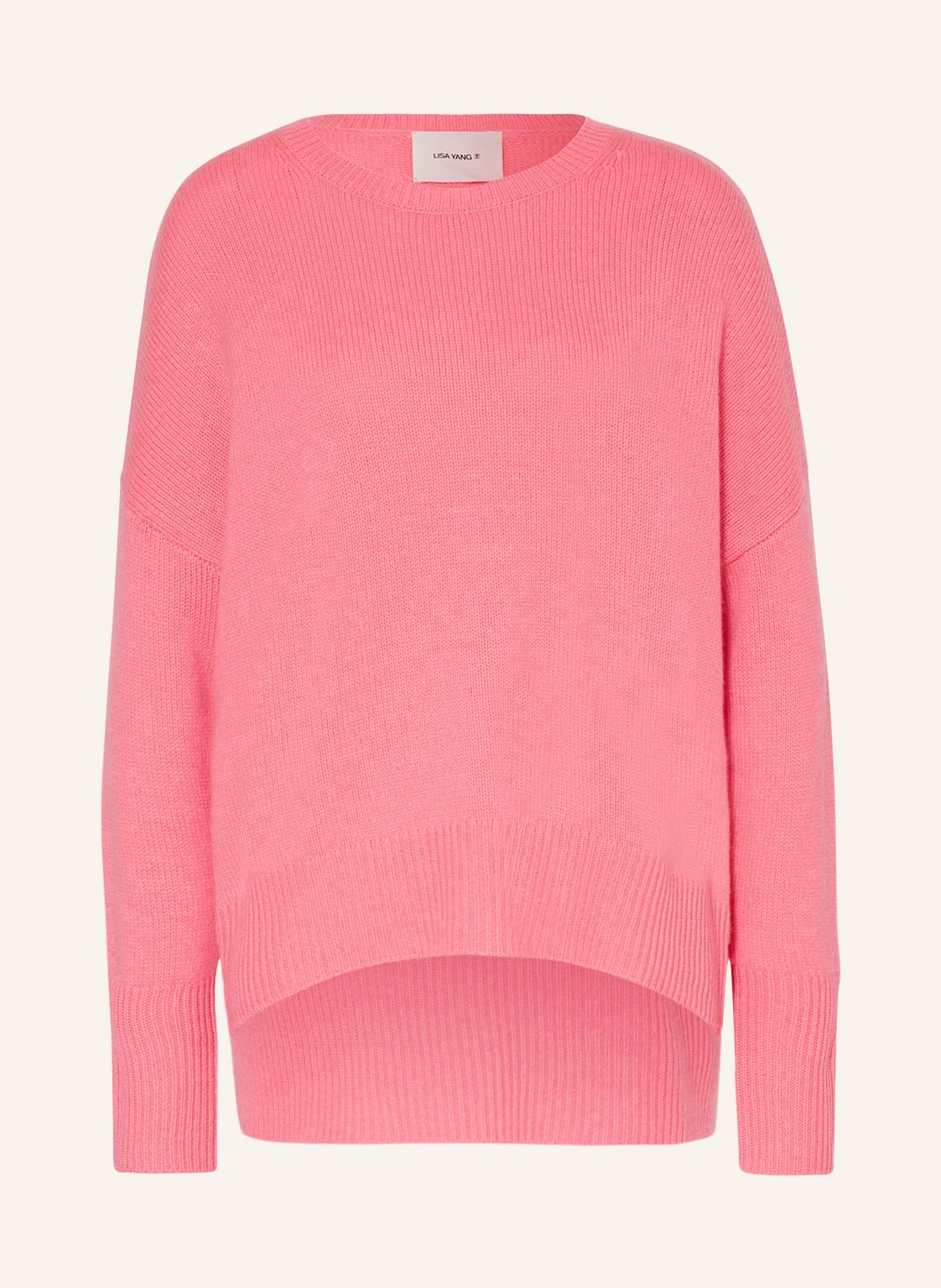 Image of Lisa Yang Cashmere-Pullover Mila pink