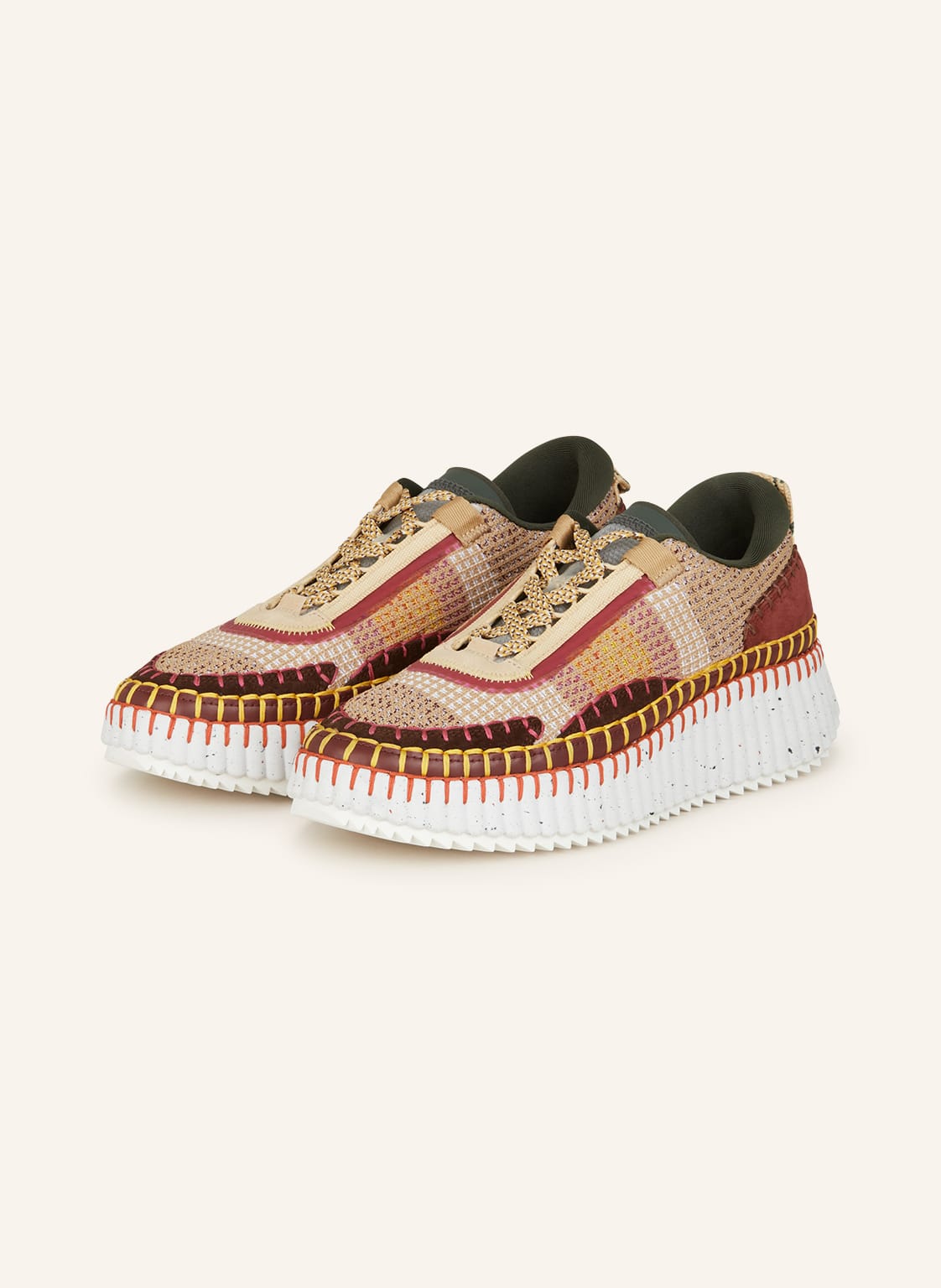 Image of Chloé Sneaker Nama braun