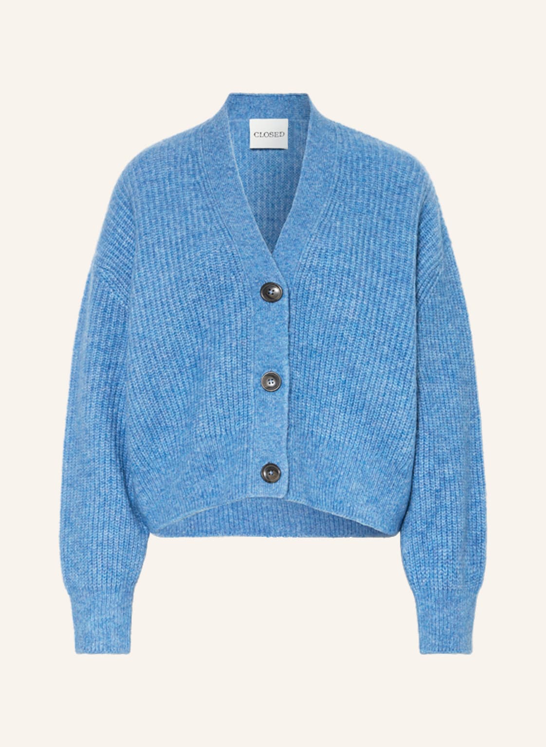 Image of Closed Strickjacke Mit Alpaka blau