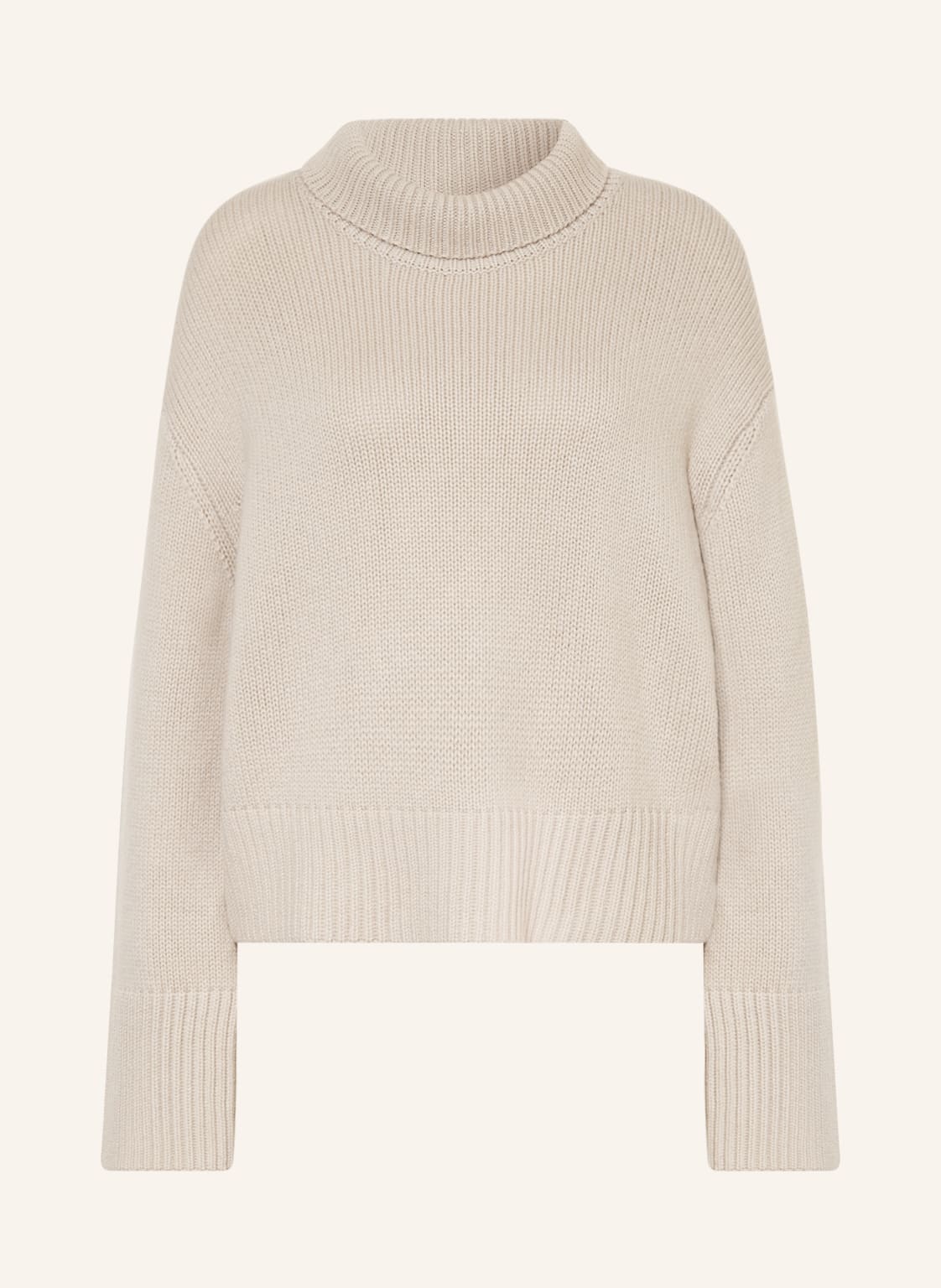 Image of Lisa Yang Rollkragenpullover Fleur Aus Cashmere grau