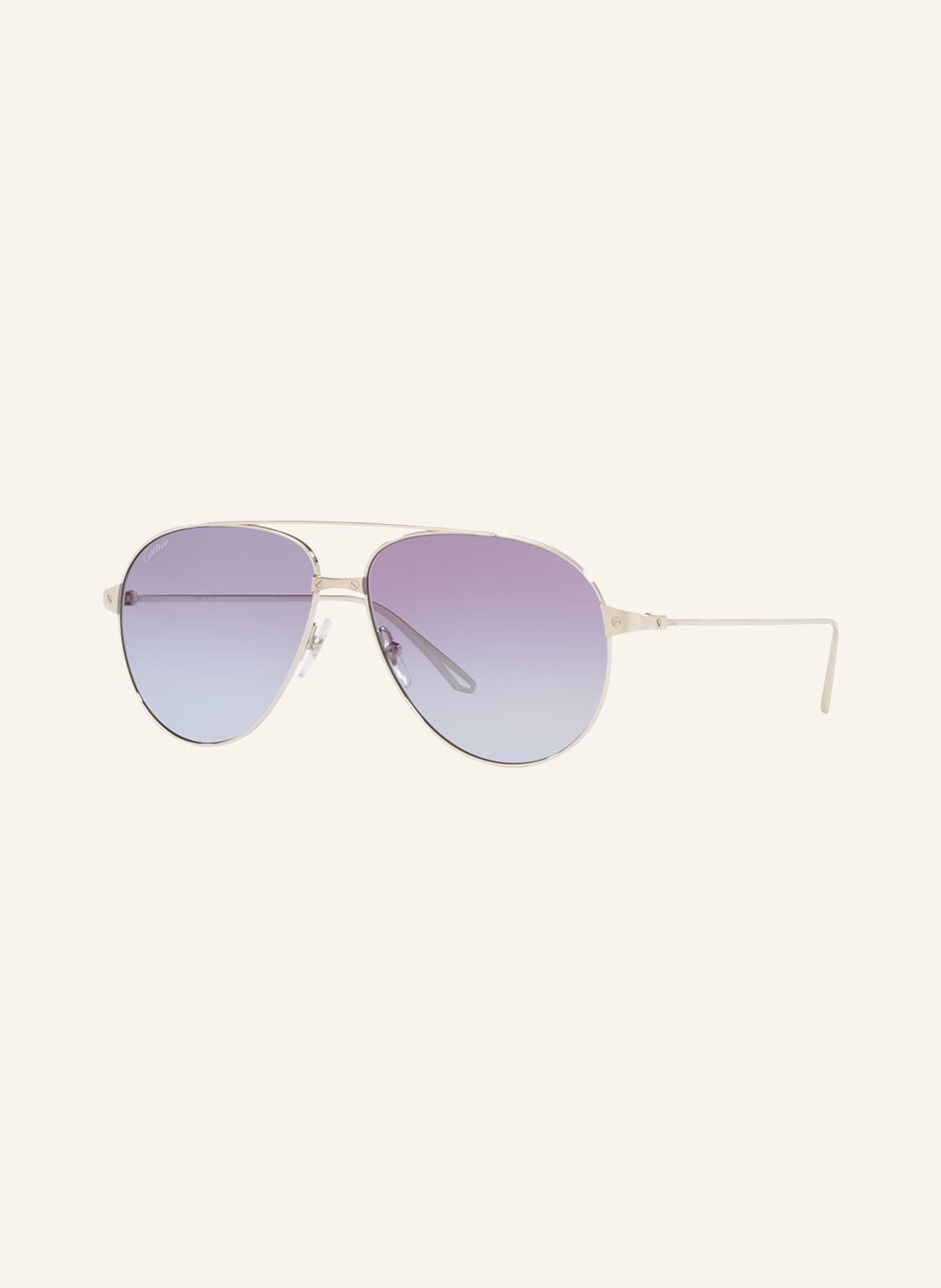 Image of Cartier Sonnenbrille ct0298s silber