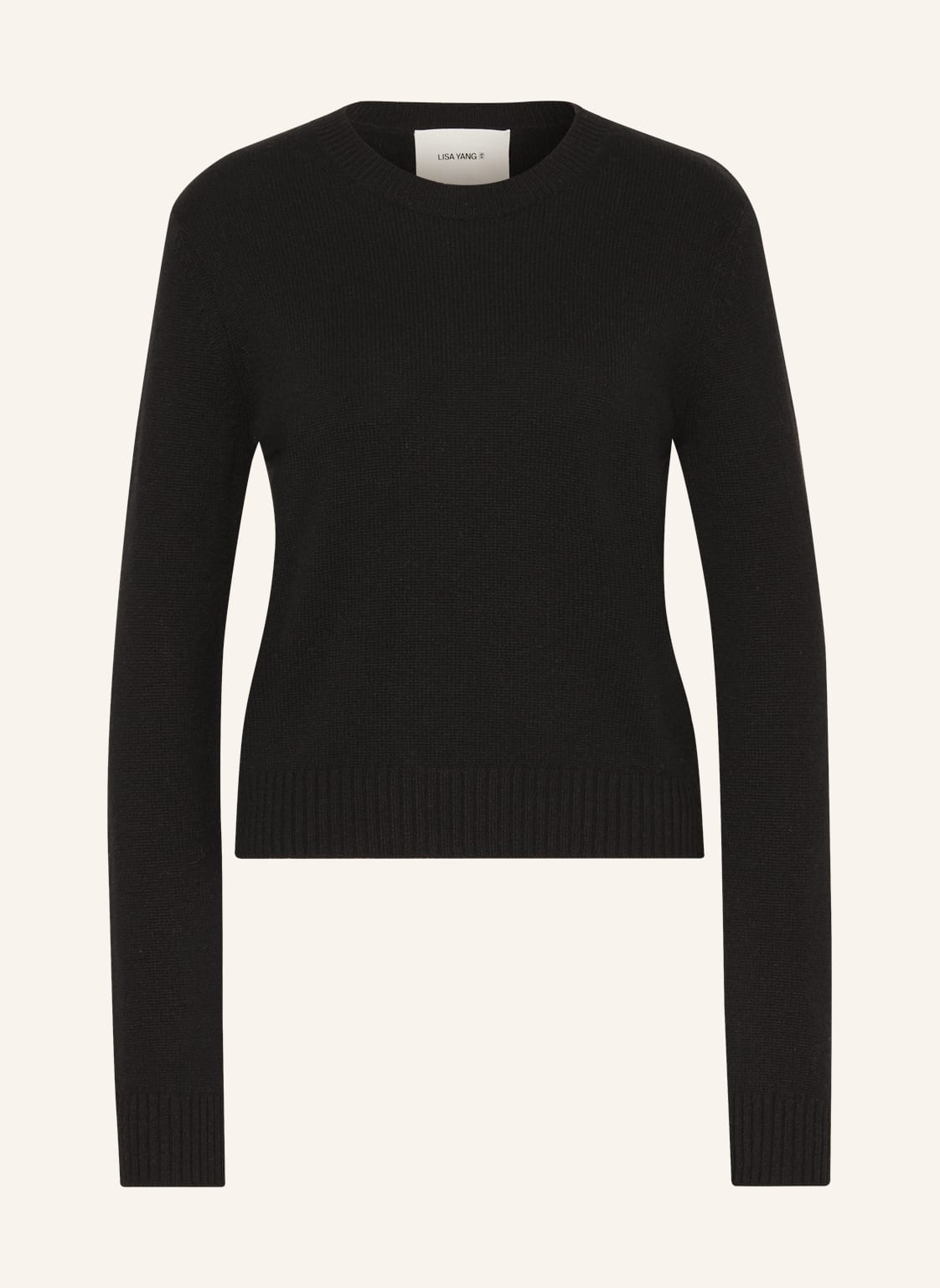 Image of Lisa Yang Cashmere-Pullover Mable schwarz