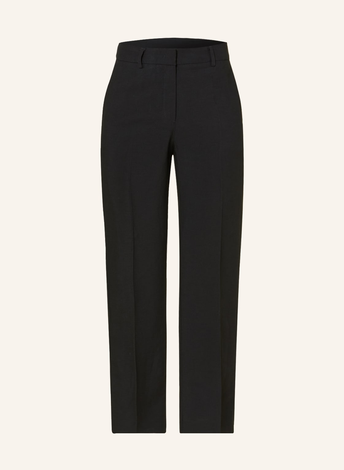 Image of Raffaello Rossi 7/8-Hose Olessa Mit Leinen schwarz