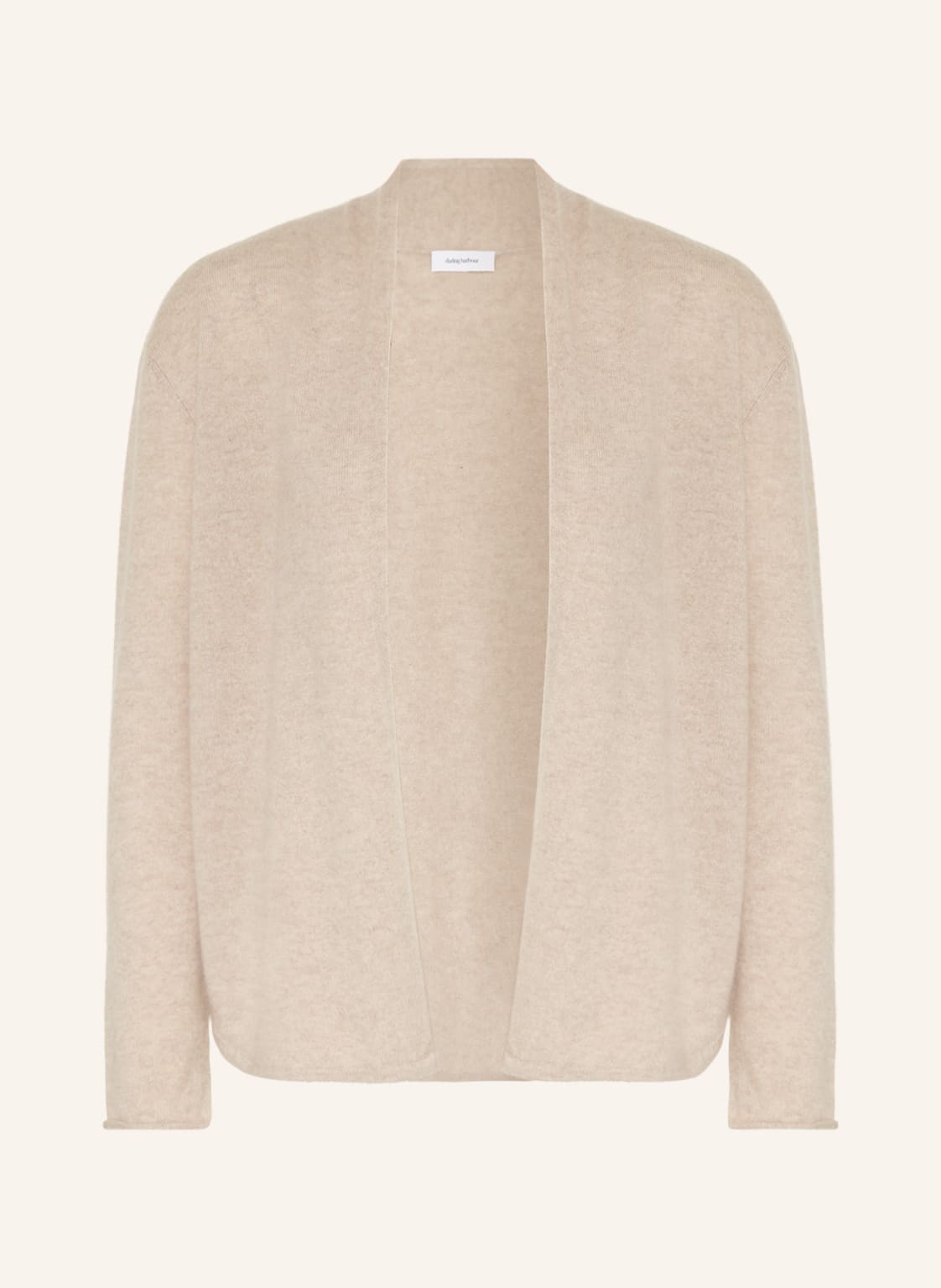 Image of Darling Harbour Strickhülle Aus Cashmere beige