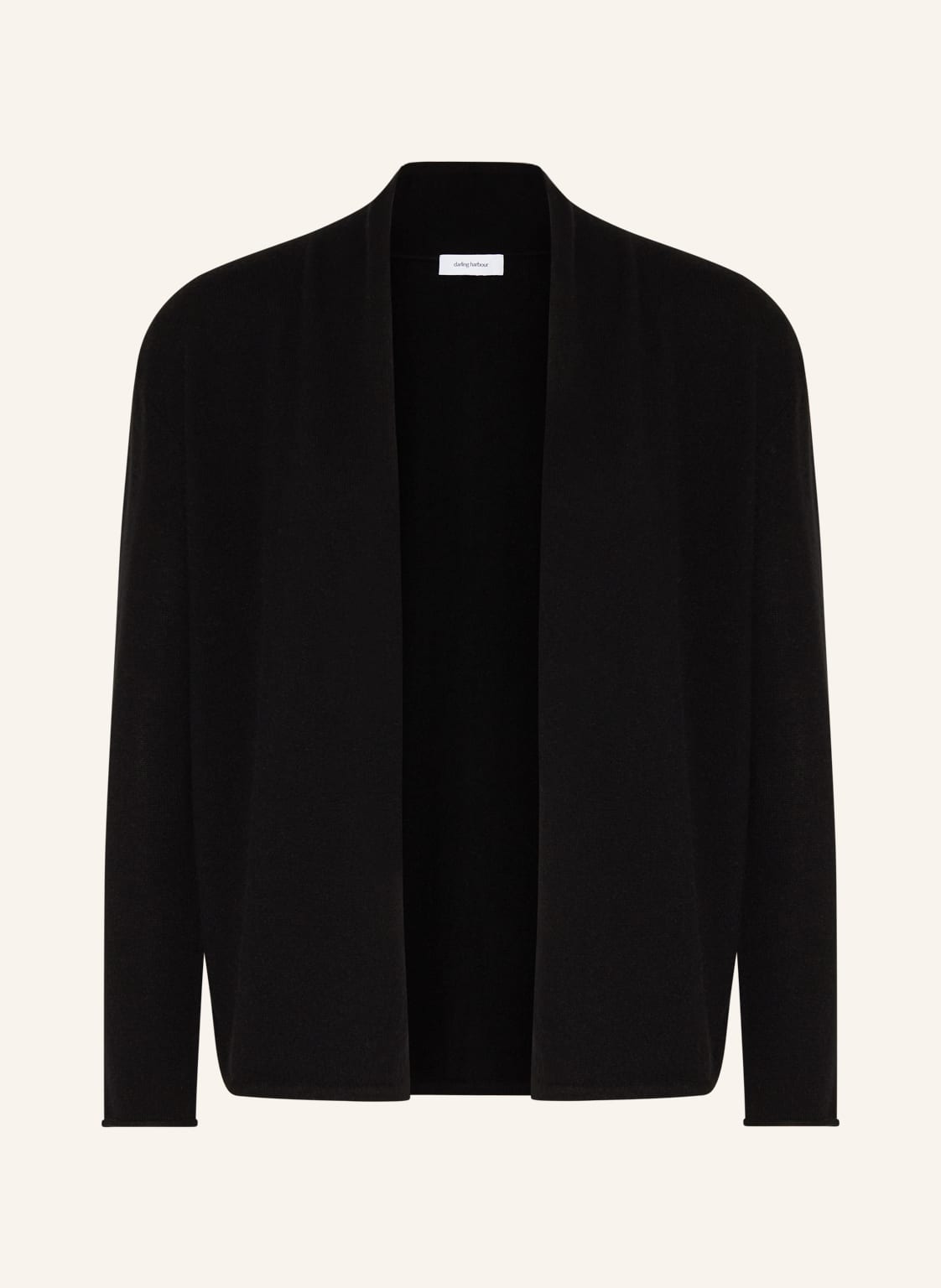 Image of Darling Harbour Strickhülle Aus Cashmere schwarz