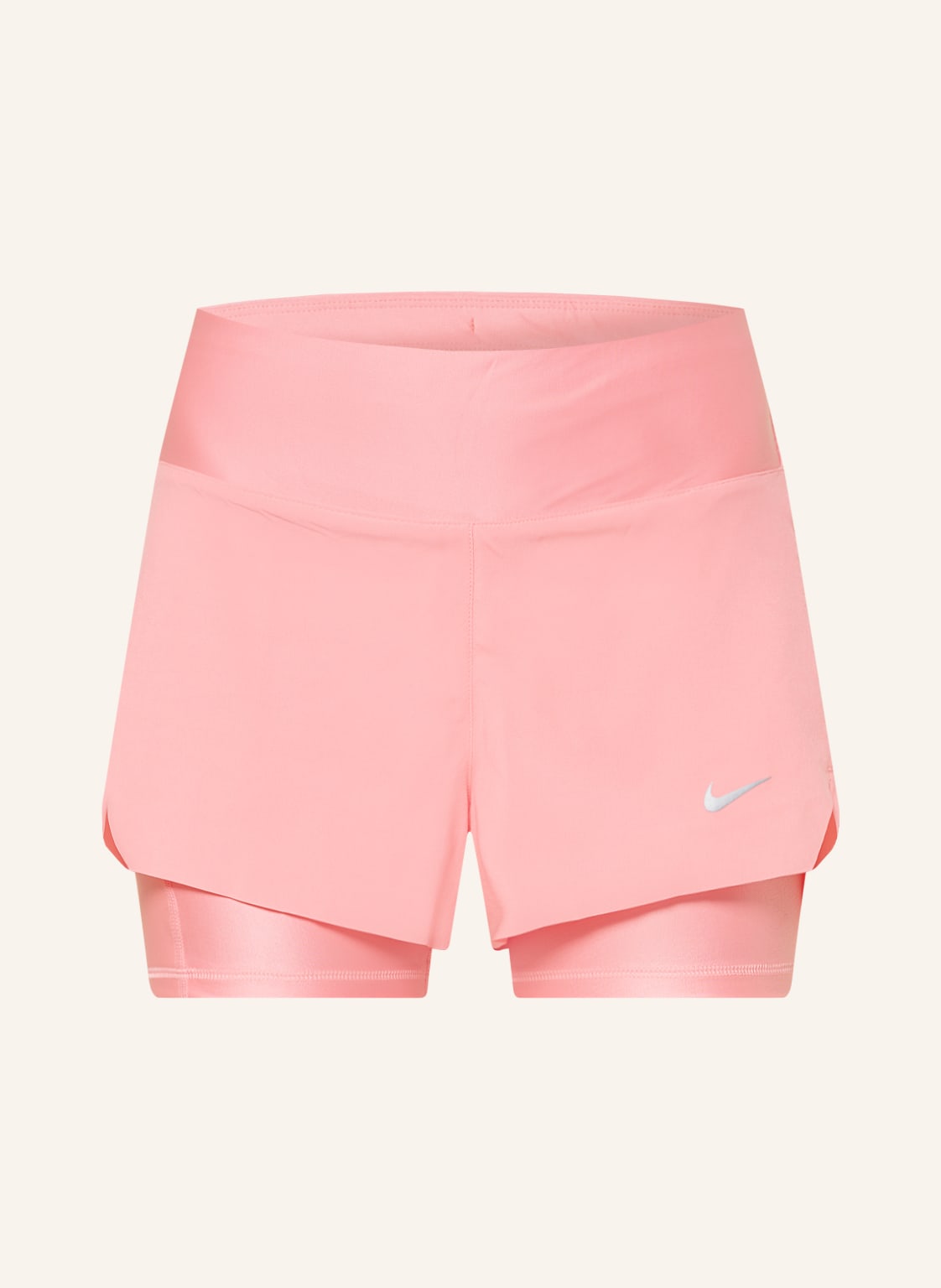 Image of Nike 2-In-1-Laufshorts Dri-Fit Swift Mit Mesh pink