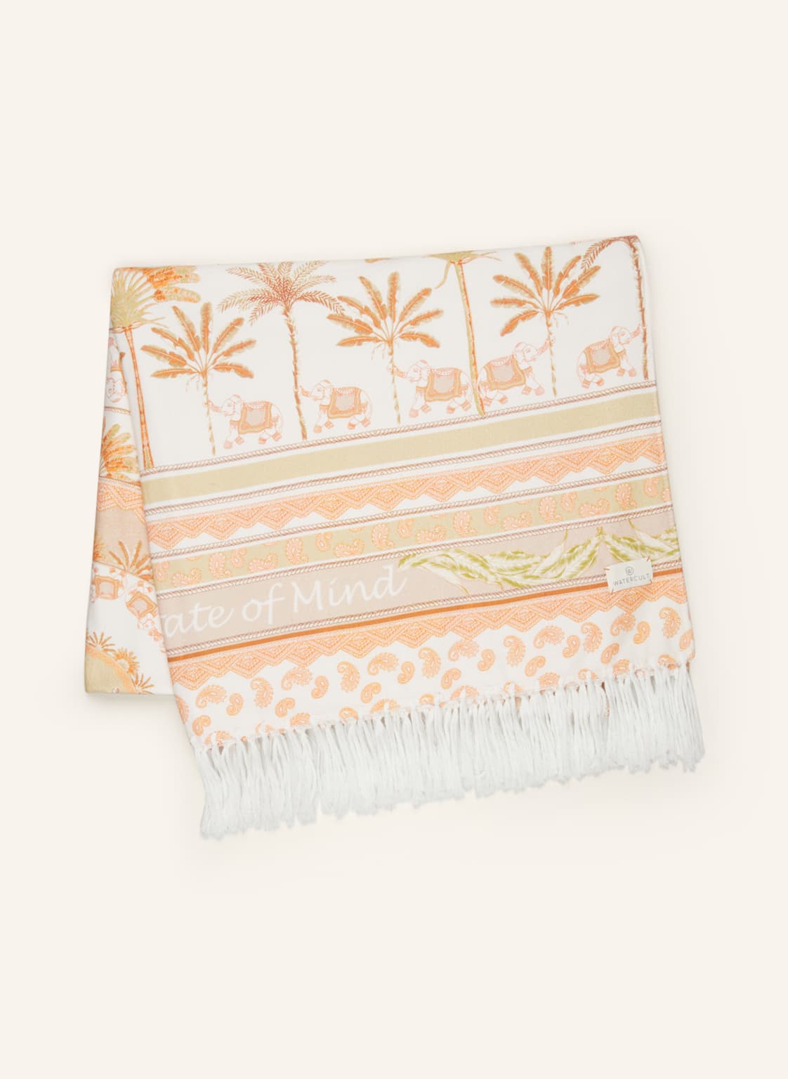 Image of Watercult Strandtuch Bamboo Solids beige