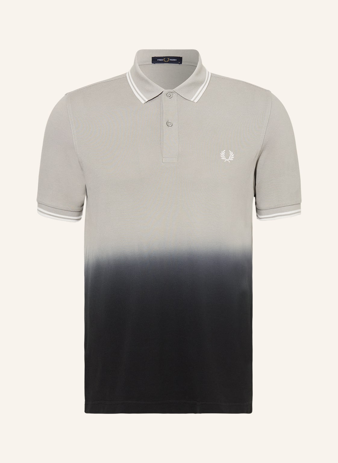 Image of Fred Perry Piqué-Poloshirt m5674 grau