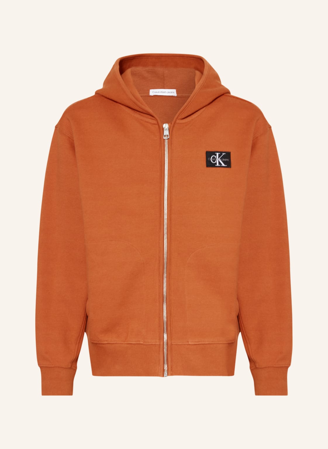Image of Calvin Klein Sweatjacke braun