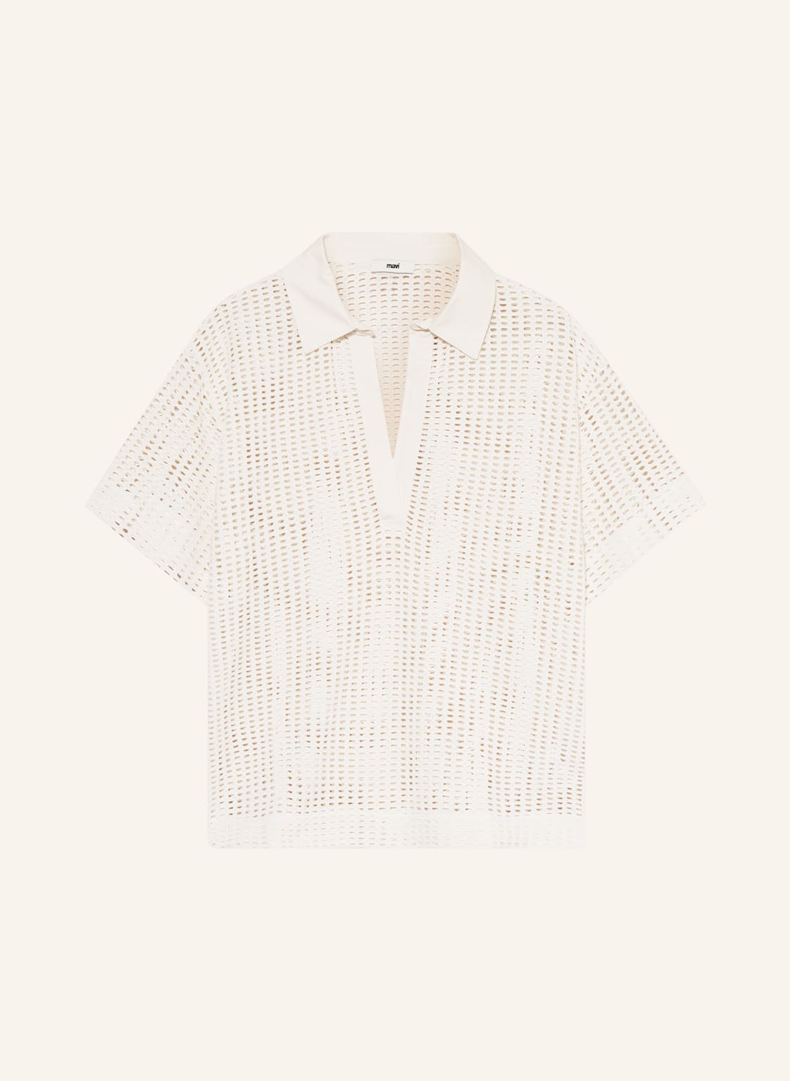 Image of Mavi Poloshirt weiss