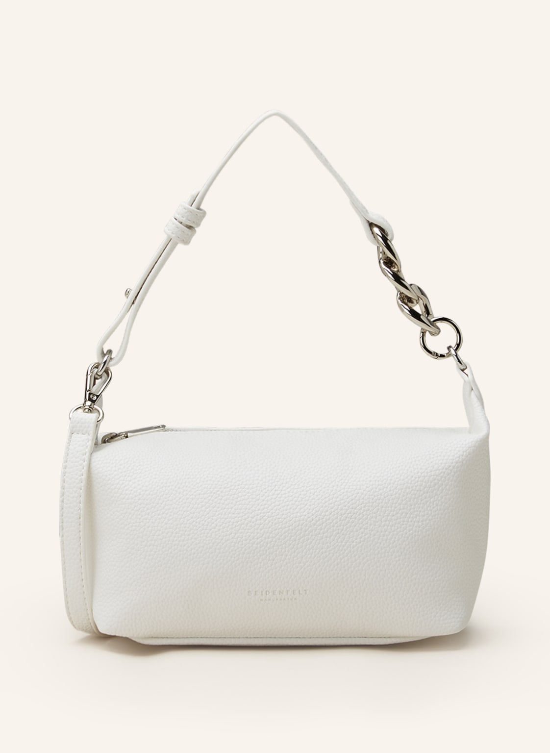 Image of Seidenfelt Handtasche Persby weiss