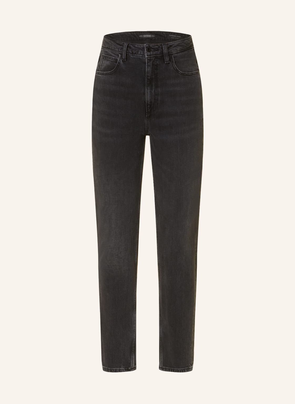 Image of Guess Mom Jeans schwarz