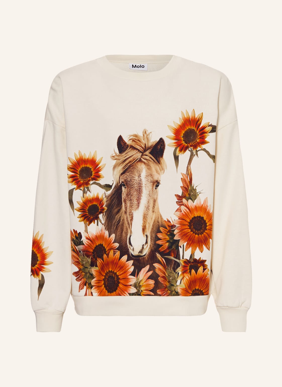 Image of Molo Sweatshirt Mika weiss