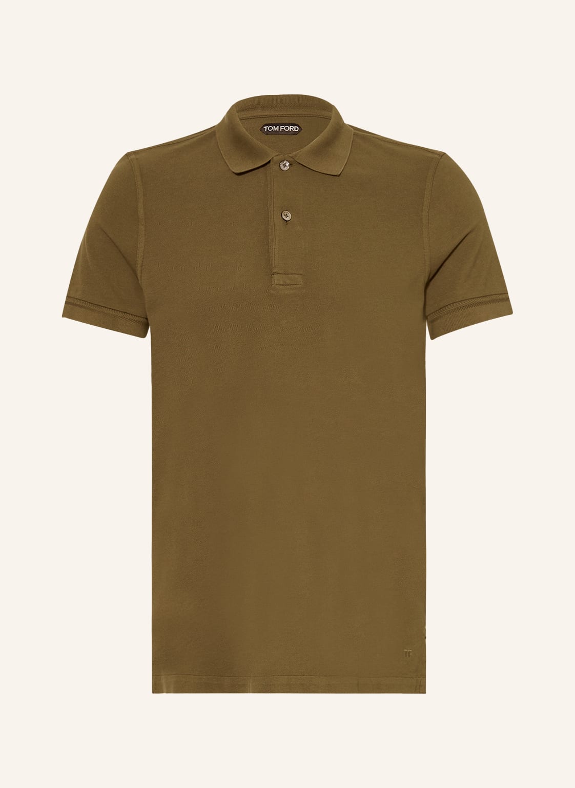 Image of Tom Ford Piqué-Poloshirt gruen