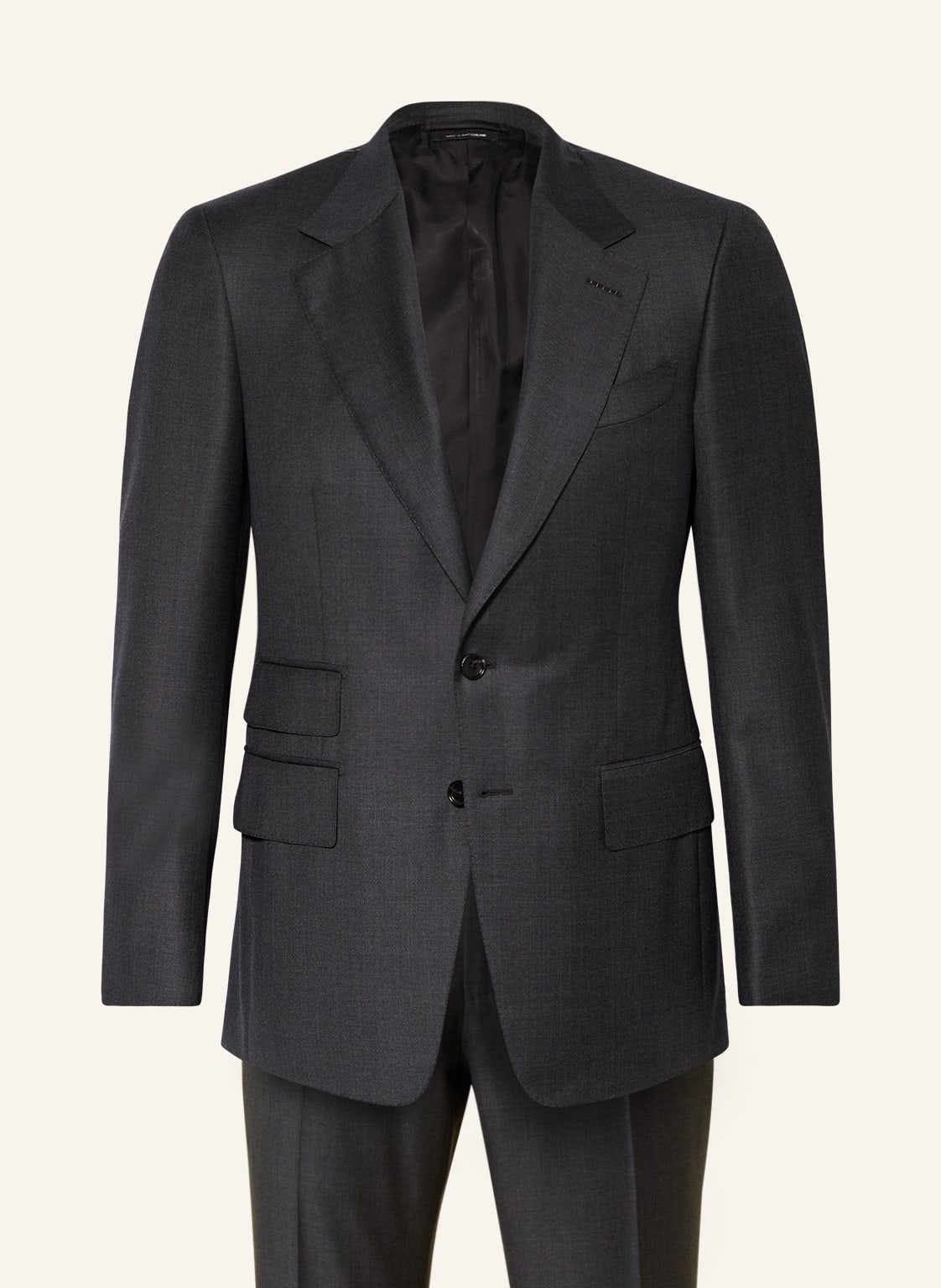 Image of Tom Ford Anzug Shelton Extra Slim Fit grau