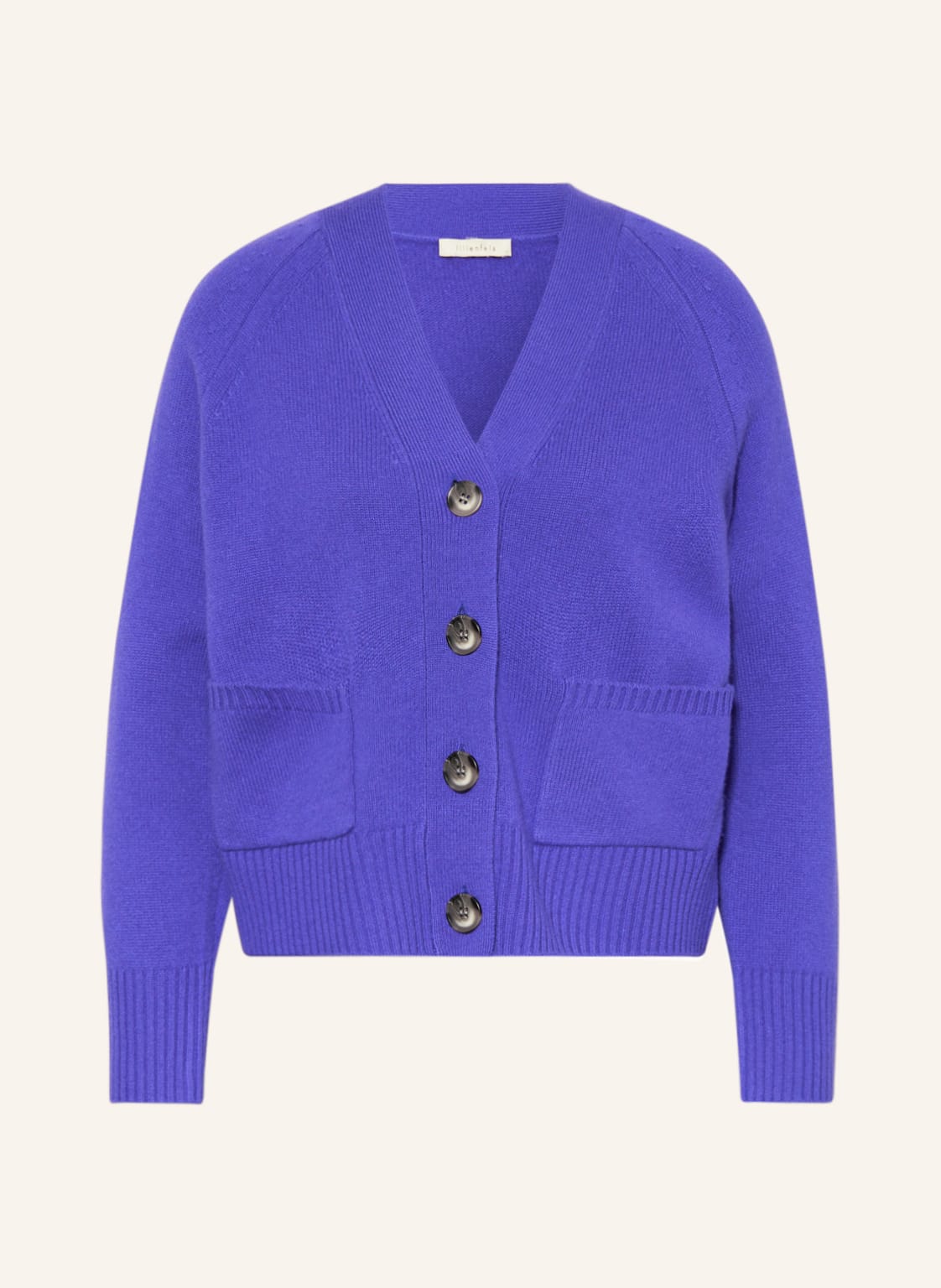 Image of Lilienfels Strickjacke Mit Cashmere violett