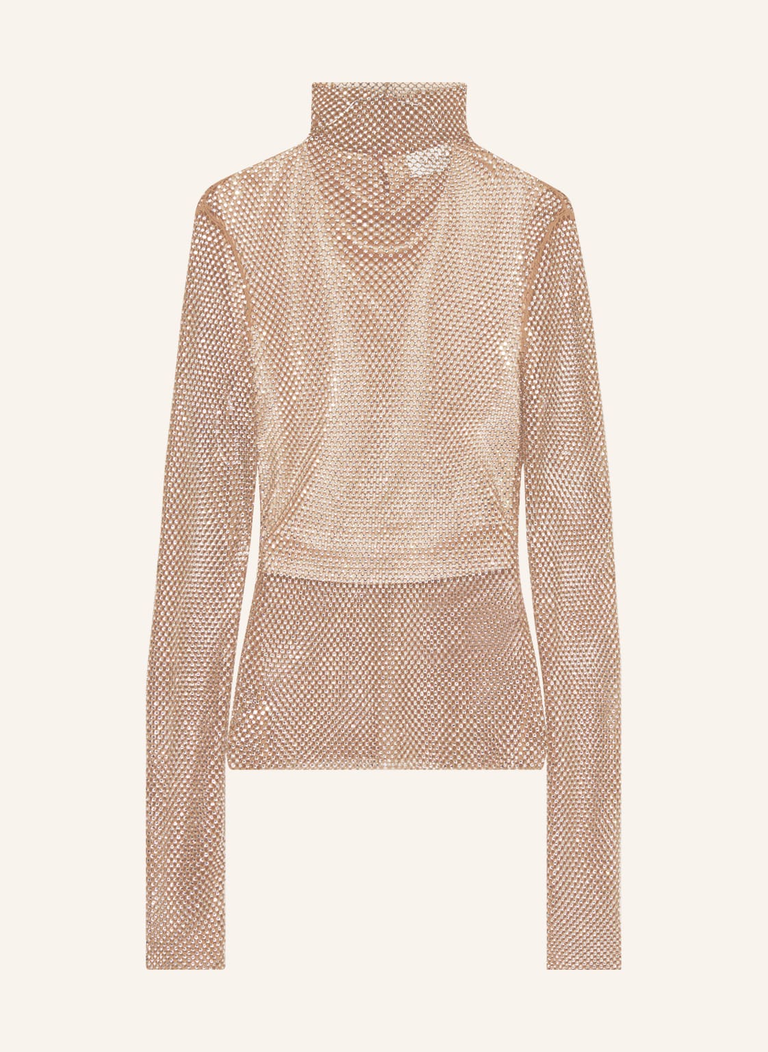 Image of Sportmax Longsleeve Noemi Mit Schmucksteinen beige