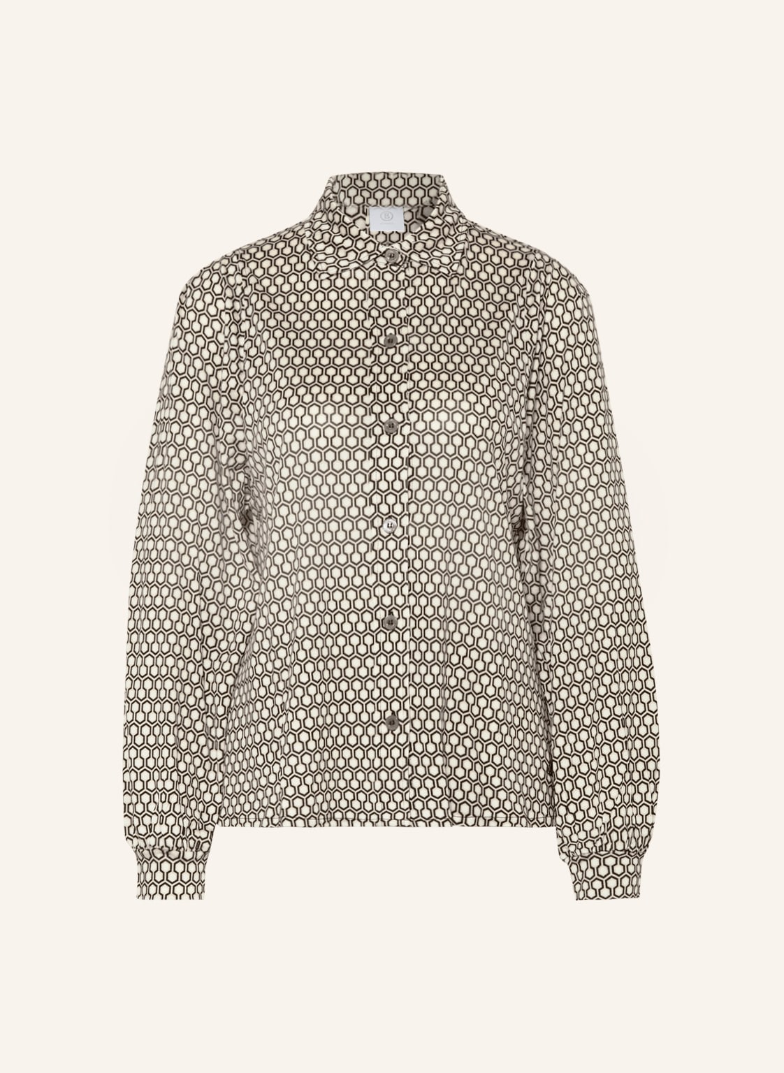 Image of Bogner Hemdbluse Kylie Aus Seide gruen