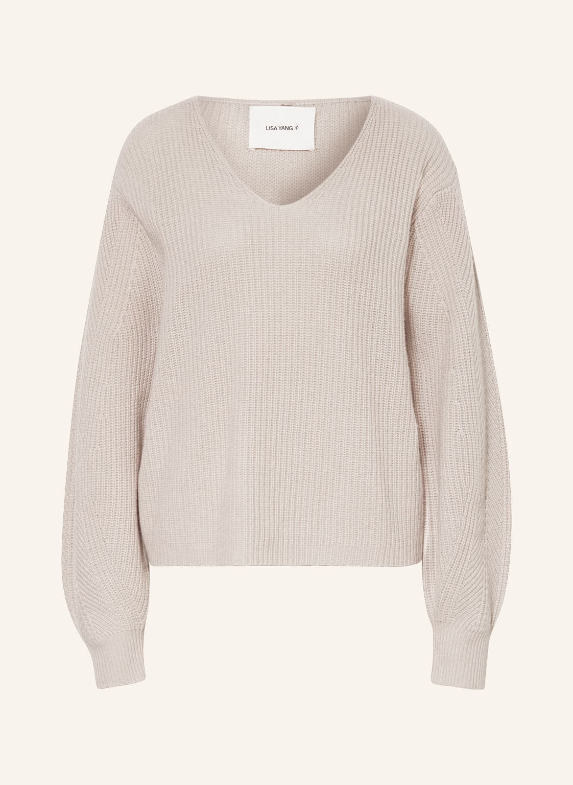 Image of Lisa Yang Cashmere-Pullover Maya grau