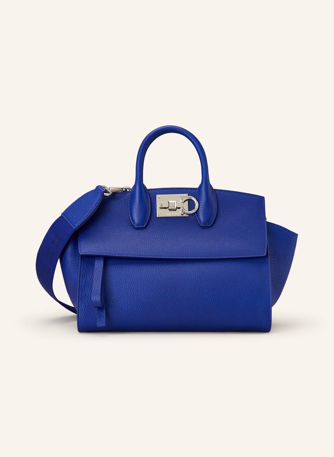 Image of Ferragamo Handtasche The Studio Soft blau