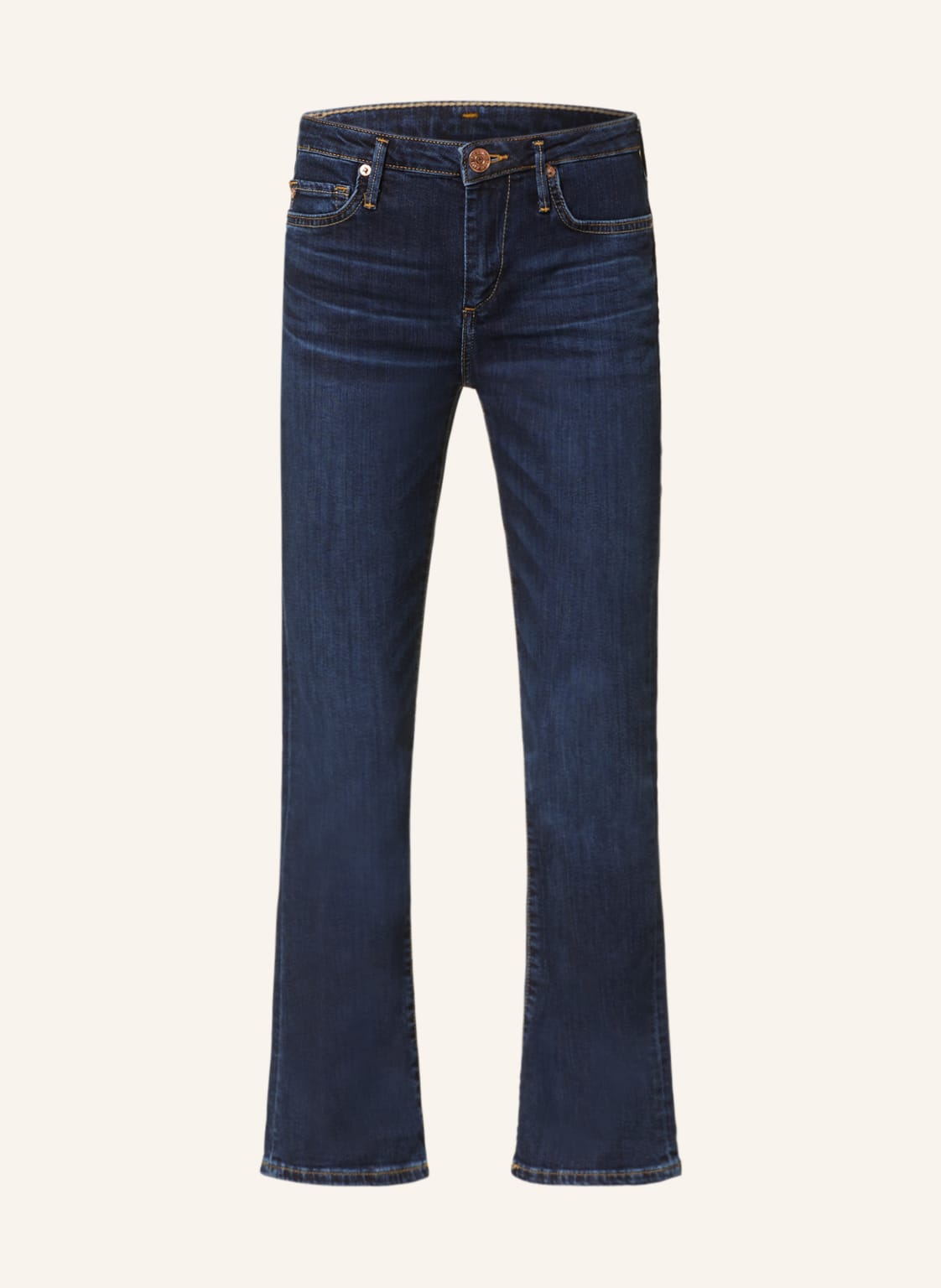 Image of True Religion Flared Jeans Halle Kick Flare blau