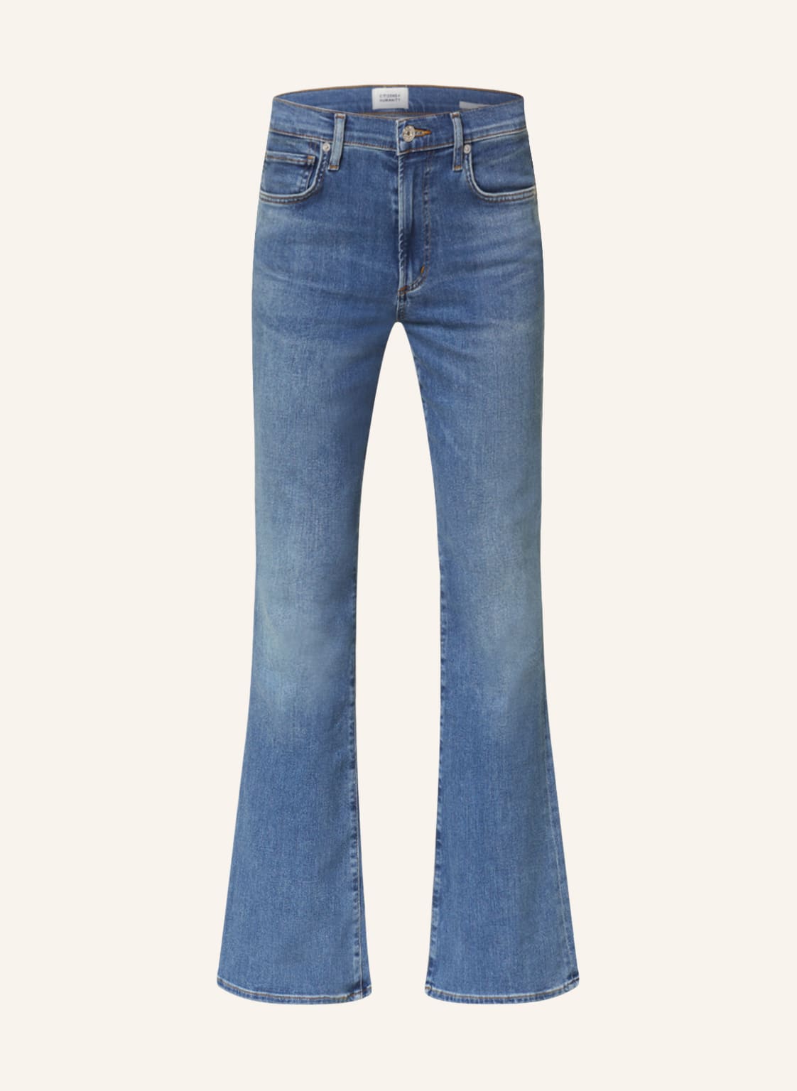 Image of Citizens Of Humanity Flared Jeans Emannuelle Mit Shaping-Effekt blau
