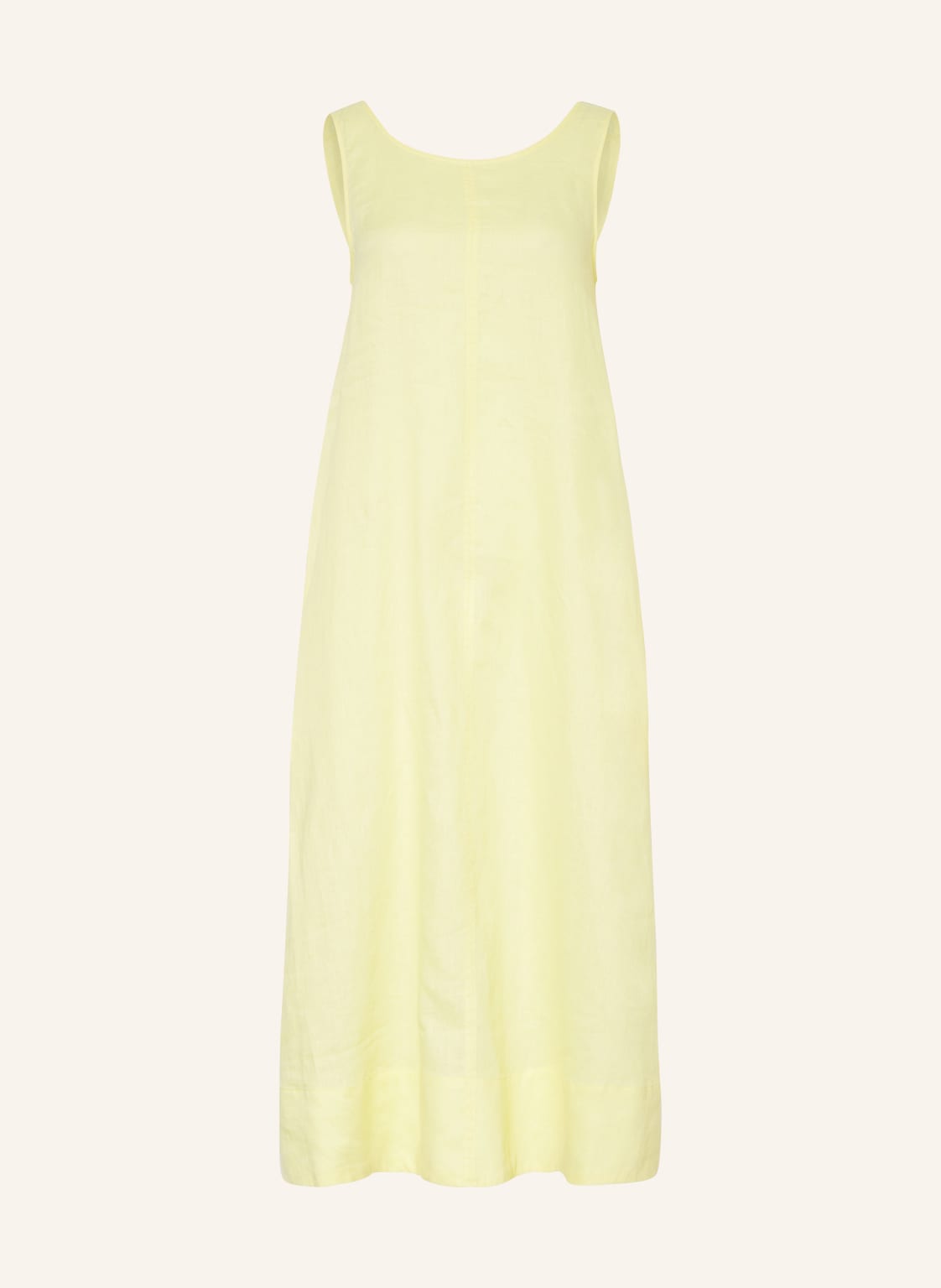 Image of Cos Leinenkleid gelb