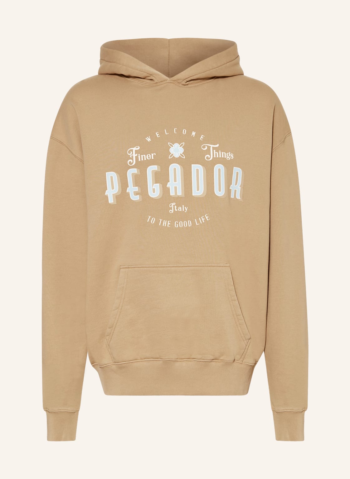 Image of Pegador Hoodie Stokes braun