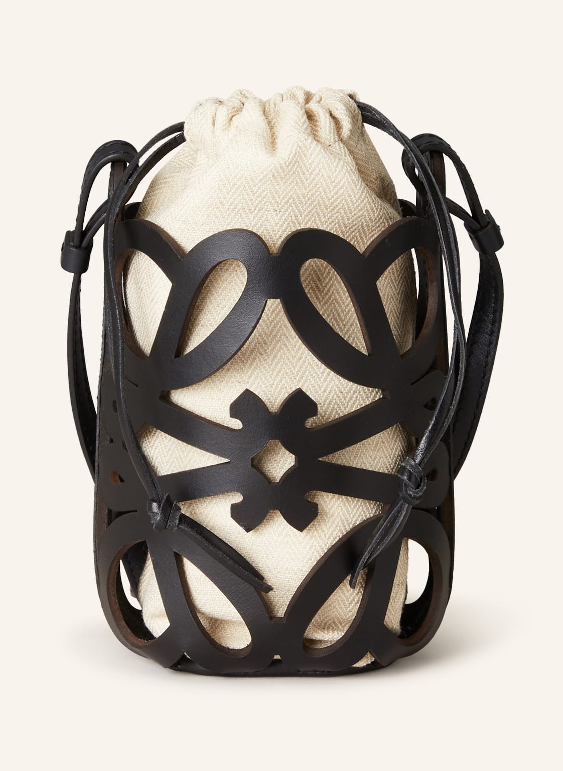 Image of Loewe Umhängetasche Anagram schwarz