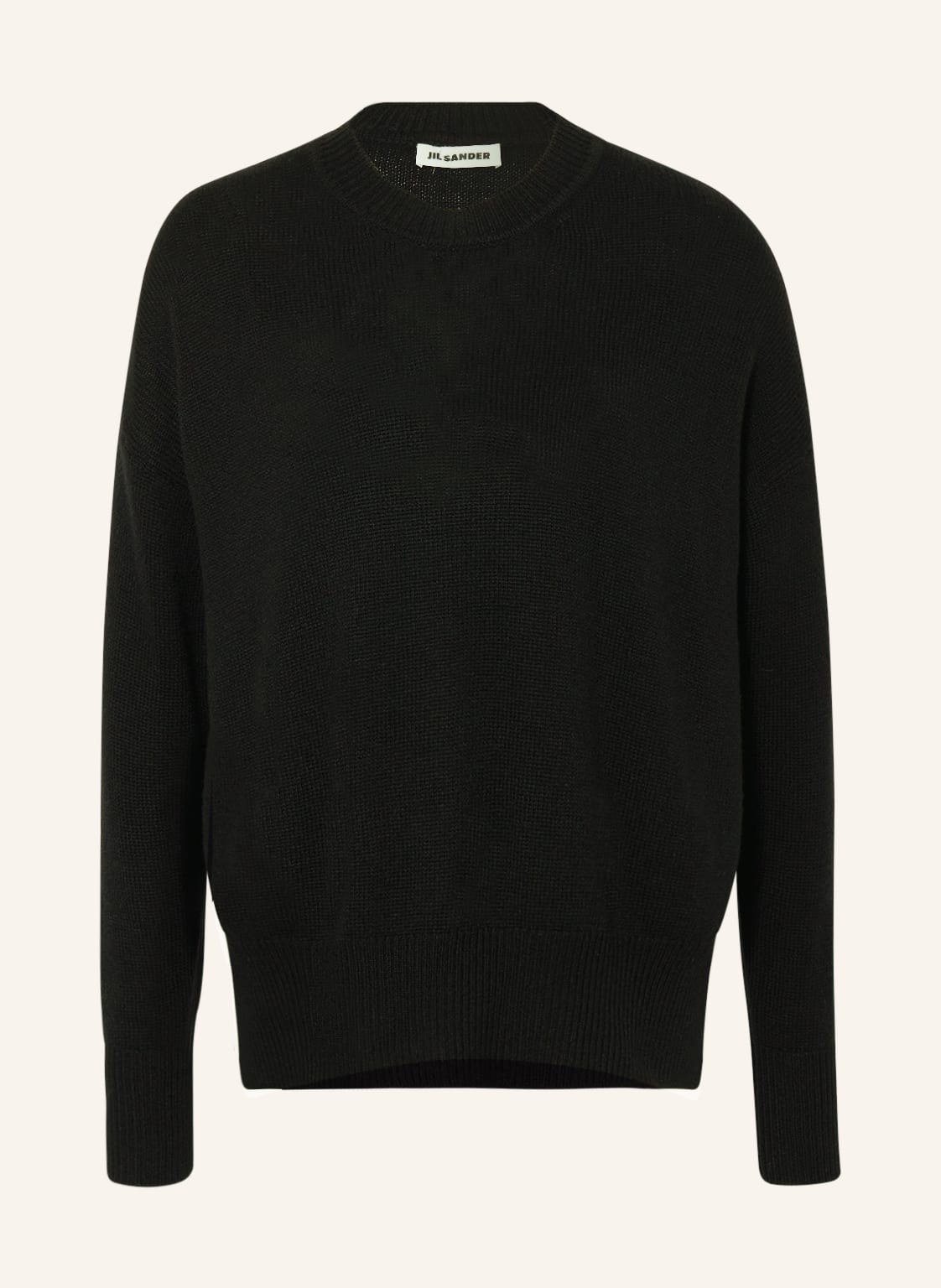 Image of Jil Sander Cashmere-Pullover schwarz