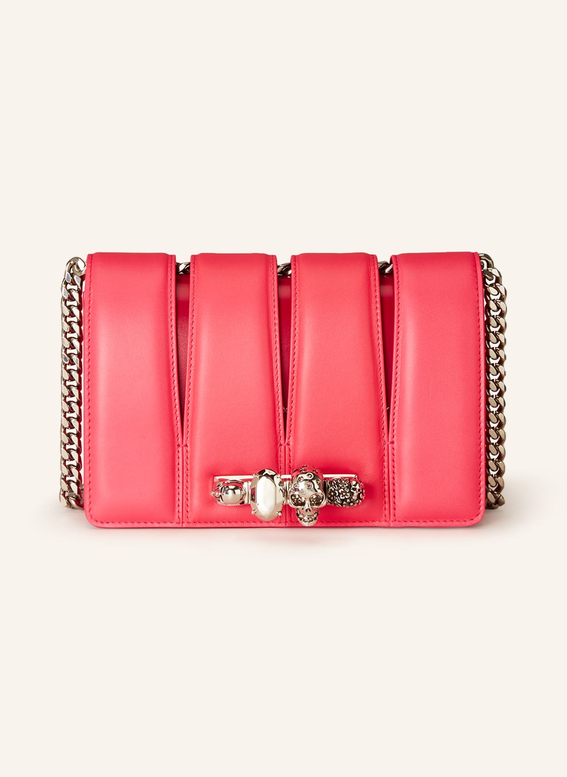 Image of Alexander Mcqueen Umhängetasche The Slash pink