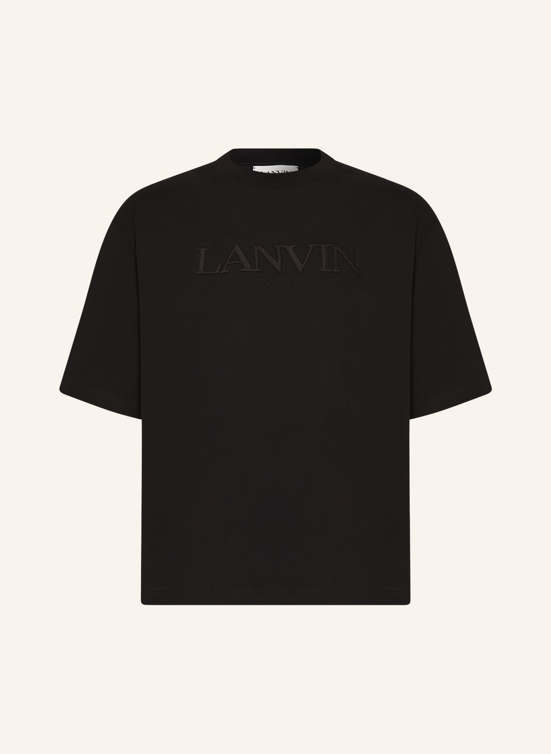 Image of Lanvin Oversized-Shirt schwarz
