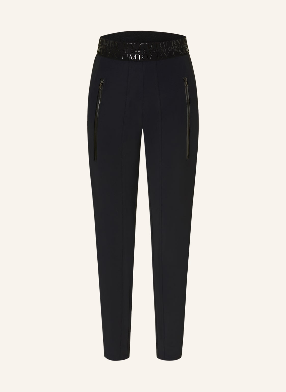 Image of Cambio 7/8-Hose Jordi Im Jogging-Stil schwarz