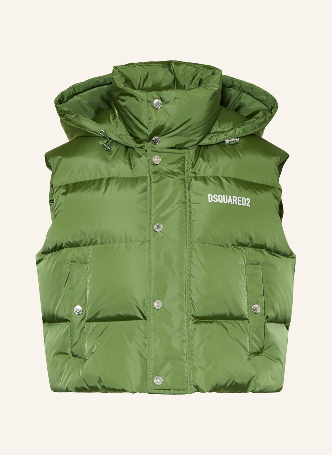 Image of dsquared2 Cropped-Daunenweste gruen