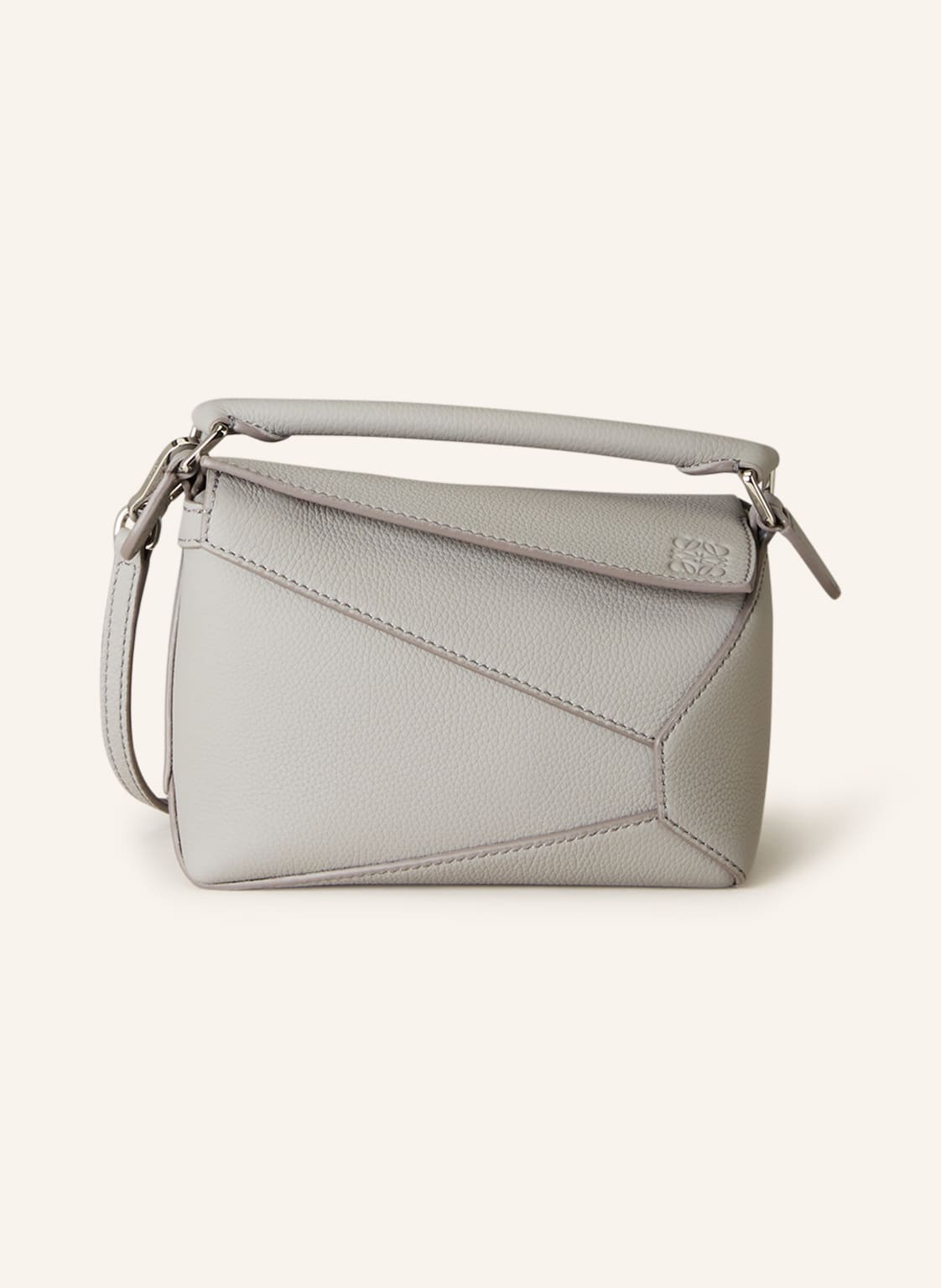 Image of Loewe Umhängetasche Puzzle Edge Mini grau