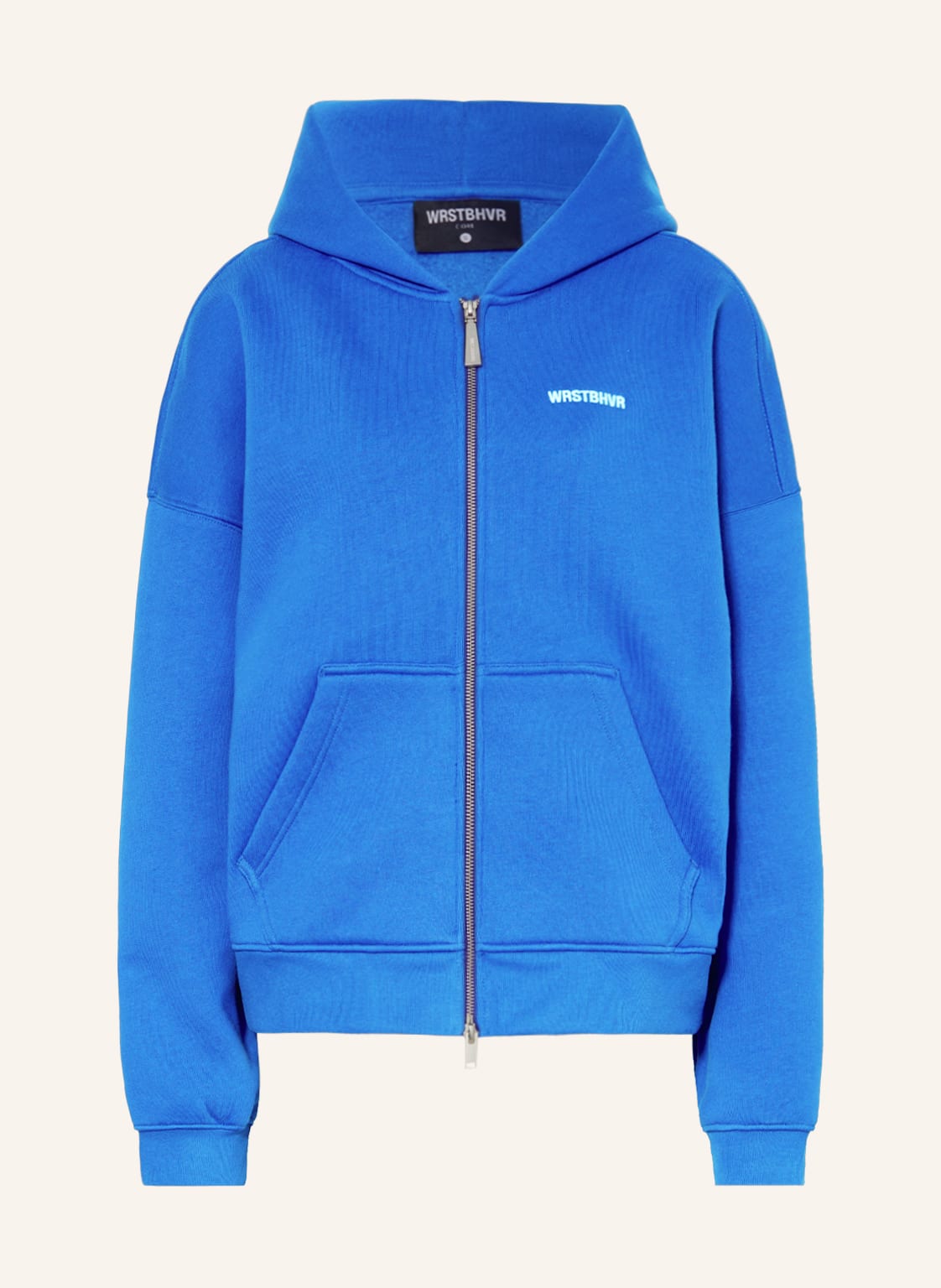 Image of Wrstbhvr Sweatjacke Diago blau