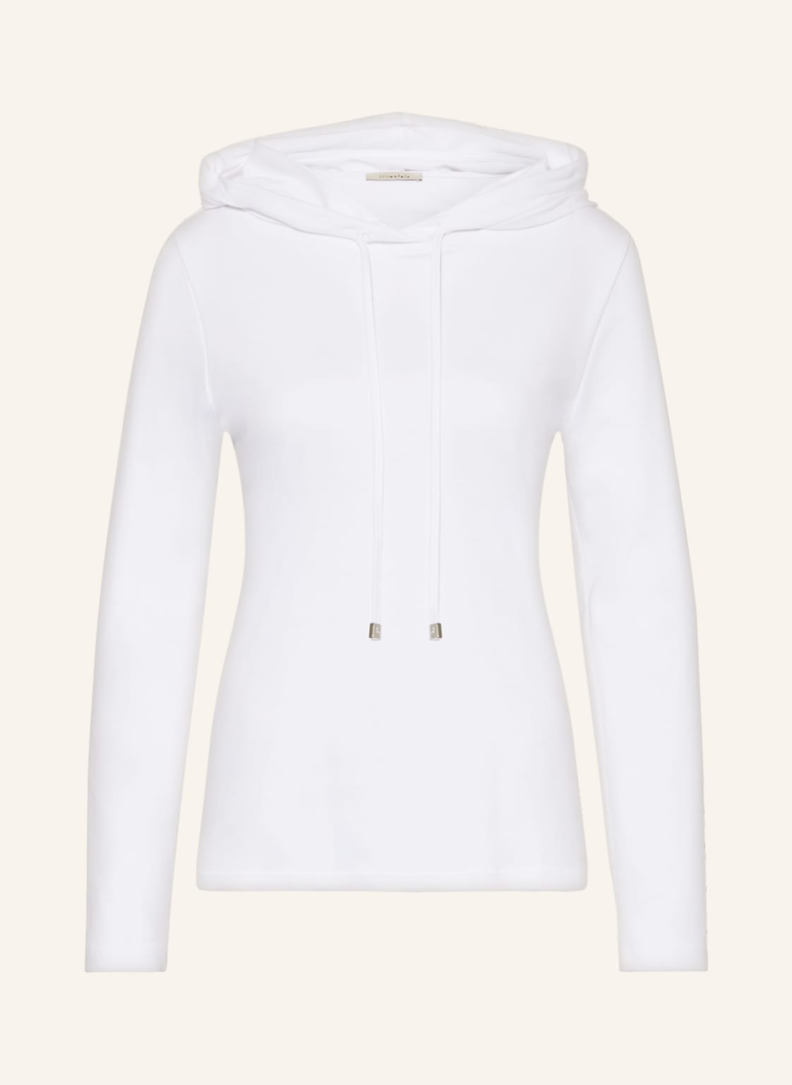 Image of Lilienfels Jersey-Hoodie weiss